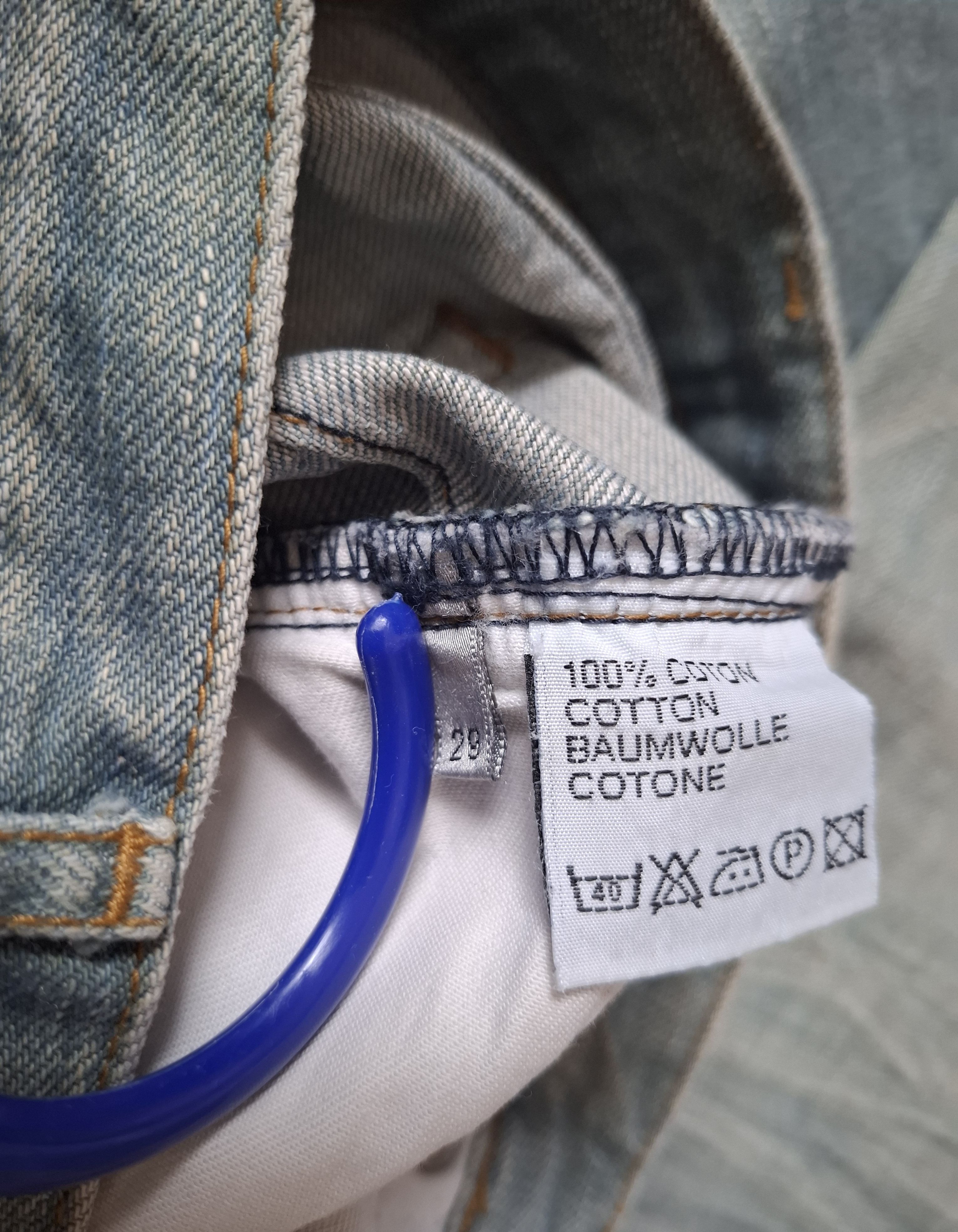 Dior Dior Homme Bleu Claire Denim by Hedi Slimane Size US 32 / EU 48 - 6 Thumbnail