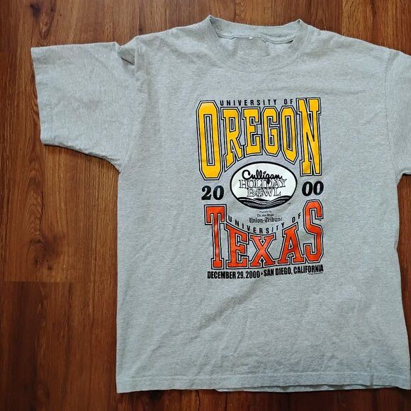 Other Vintage Holiday Bowl 2000 Oregon Texas T-Shirt Size US L / EU 52-54 / 3 - 2 Thumbnail