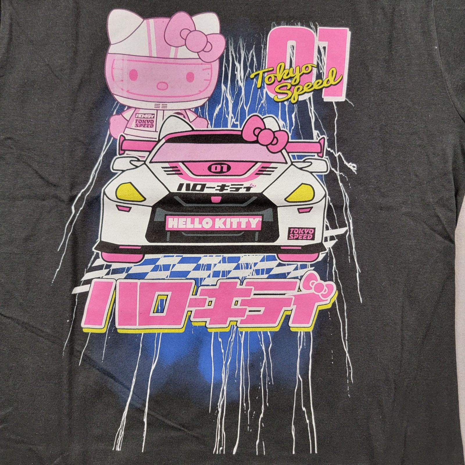 SAYHELLO Sanrio Hello Kitty x Tokyo Speed Black T Sz S Size S / US 4 / IT 40 - 4 Thumbnail
