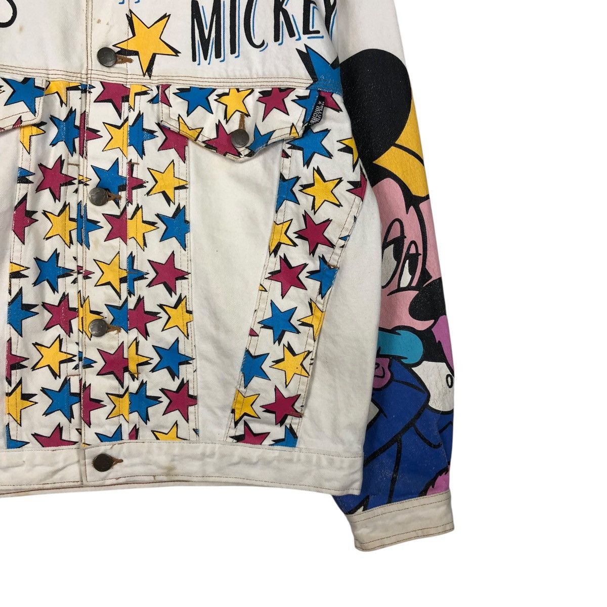 Cartoon Network 🔥VINTAGE TRUCKER DENIM JACKET HOLLYWOOD MICKEY WALT DISNEY Size US M / EU 48-50 / 2 - 7 Thumbnail