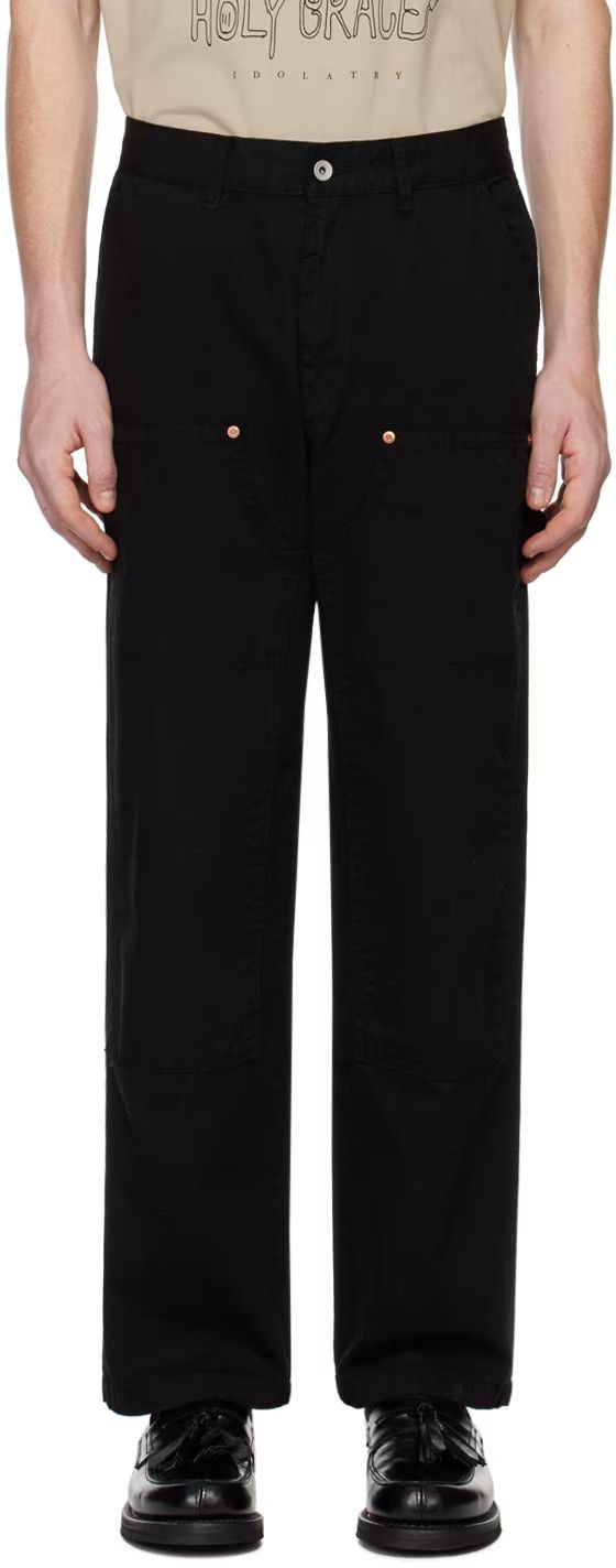 Uniform Bridge Double Knee Work Trousers Size US 34 / EU 50 - 3 Thumbnail