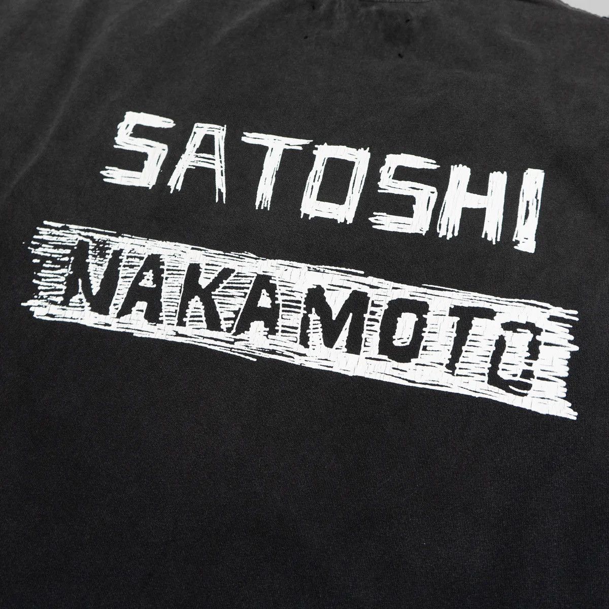 Satoshi Nakamoto Satoshi nakamoto double layered thermal t shirt Size US XL / EU 56 / 4 - 3 Thumbnail