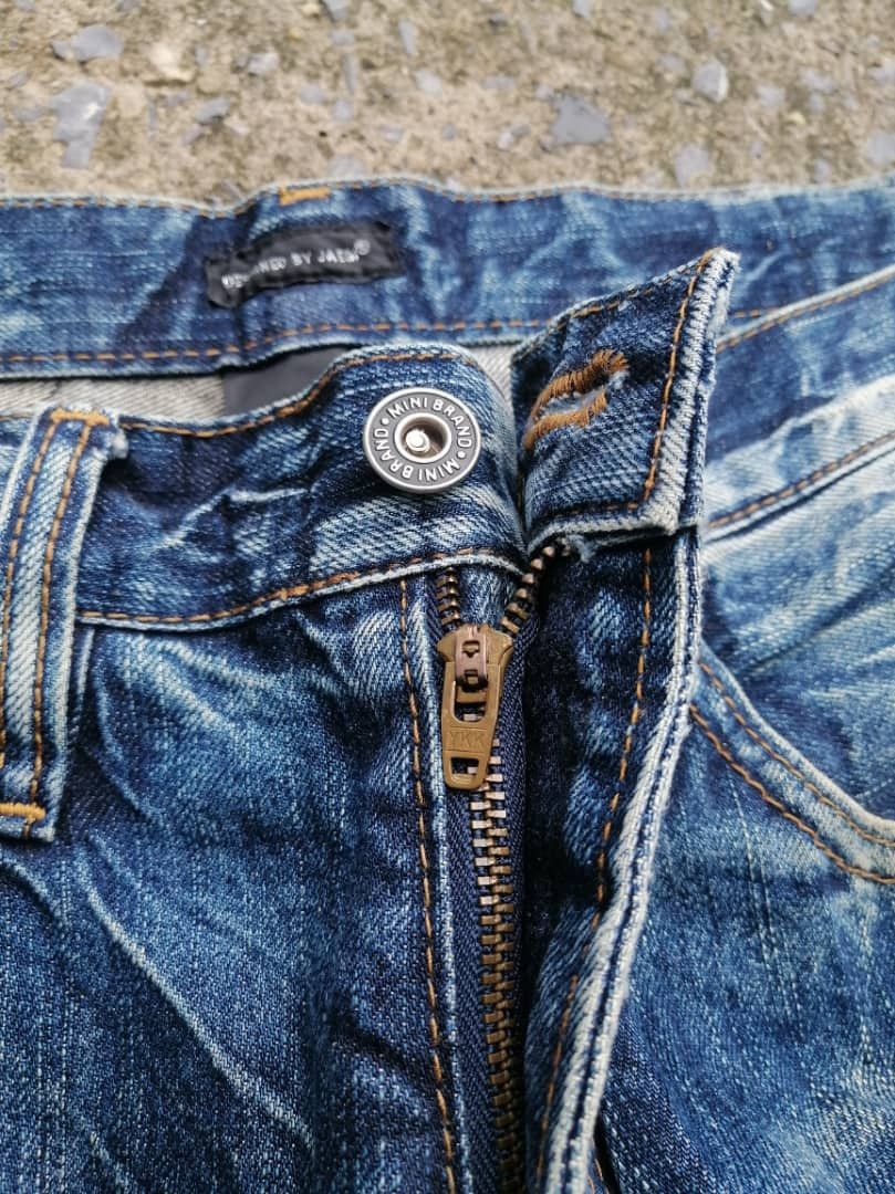 Designer × Japanese Brand Mini Brand Designed by Jaegi Denim Jeans Size US 32 / EU 48 - 4 Thumbnail