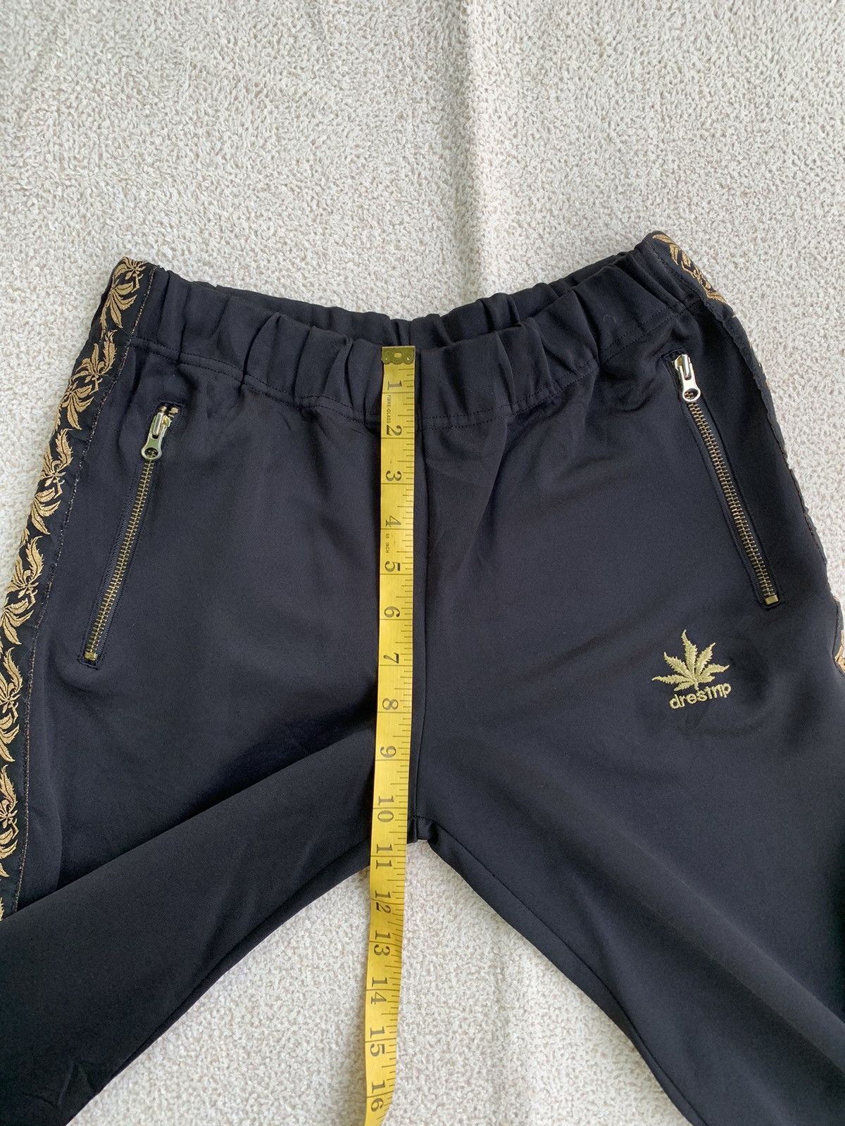 If Six Was Nine × Japanese Brand × Le Grande Bleu (L.G.B.) Drestrip Far Las Black Trackpants Size US 30 / EU 46 - 13 Thumbnail