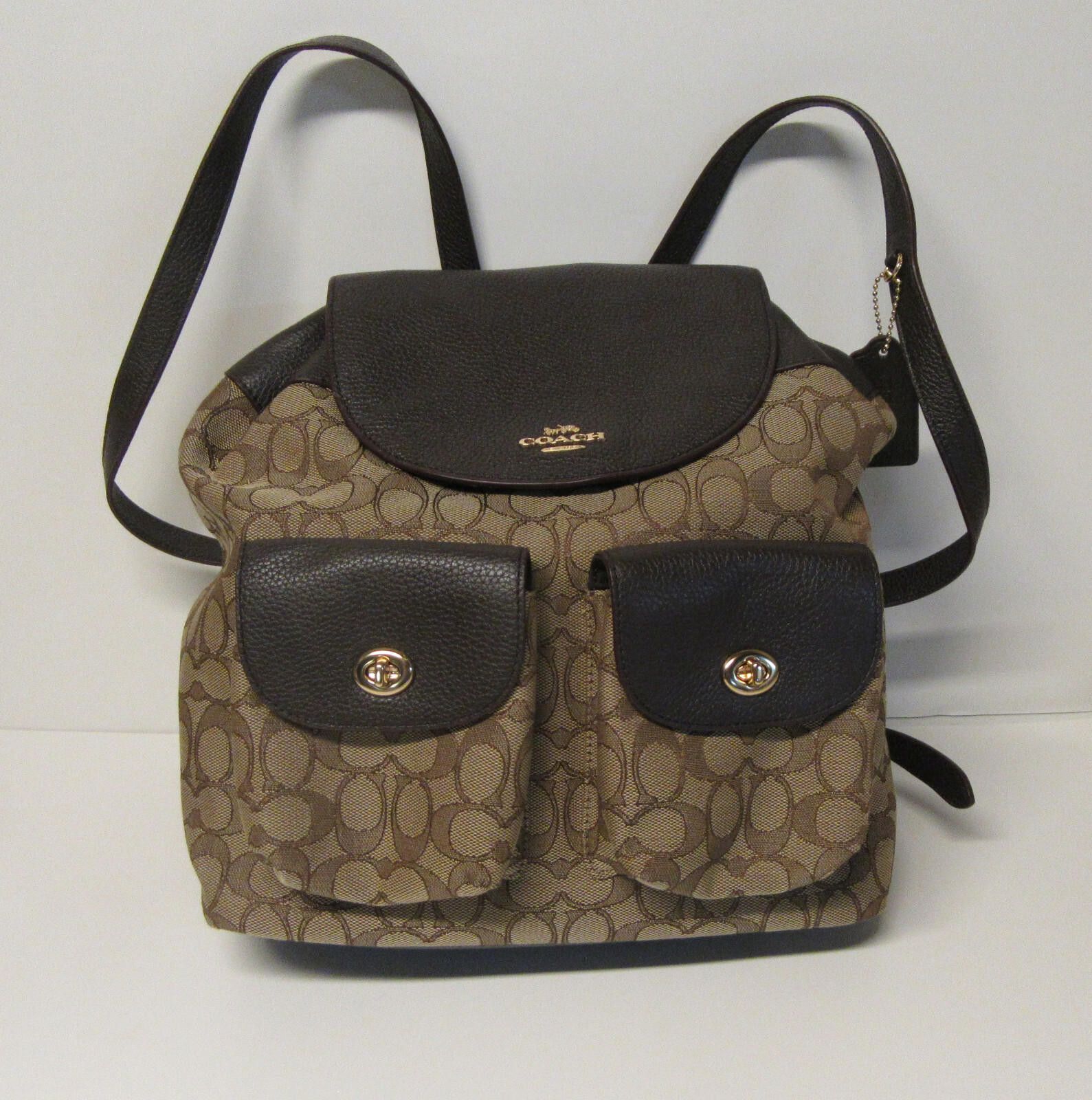 Coach Coach Outline Signature Billie Backpack F30275 NEW NWT Size ONE SIZE - 1 Thumbnail