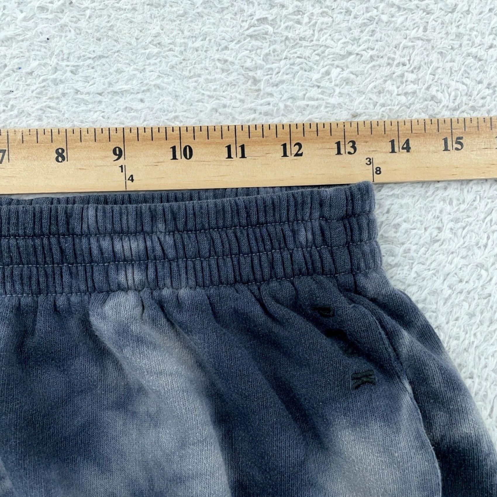 Pinko VINTAGE PINK Joggers Womens M Gray Tie Dye Sweatpants Lounge Elastic Waist Pockets Tapered Inseam 27 Casual Activewear Girls Mens Size 32" / US 10 / IT 46 - 5 Thumbnail
