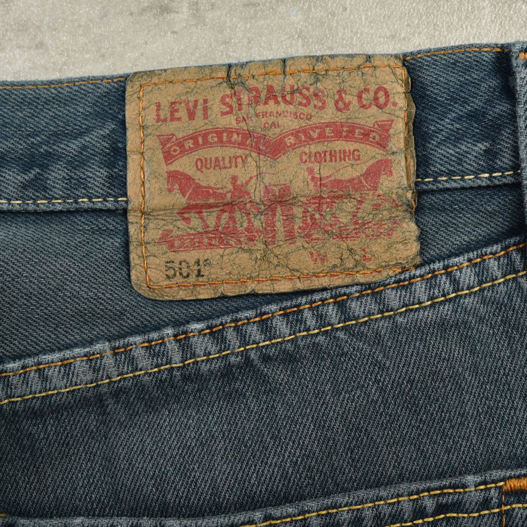 Levi's × Levi's Vintage Clothing × Vintage LEVIS 501 VINTAGE DENIM JEANS BLUE Size US 32 / EU 48 - 3 Thumbnail