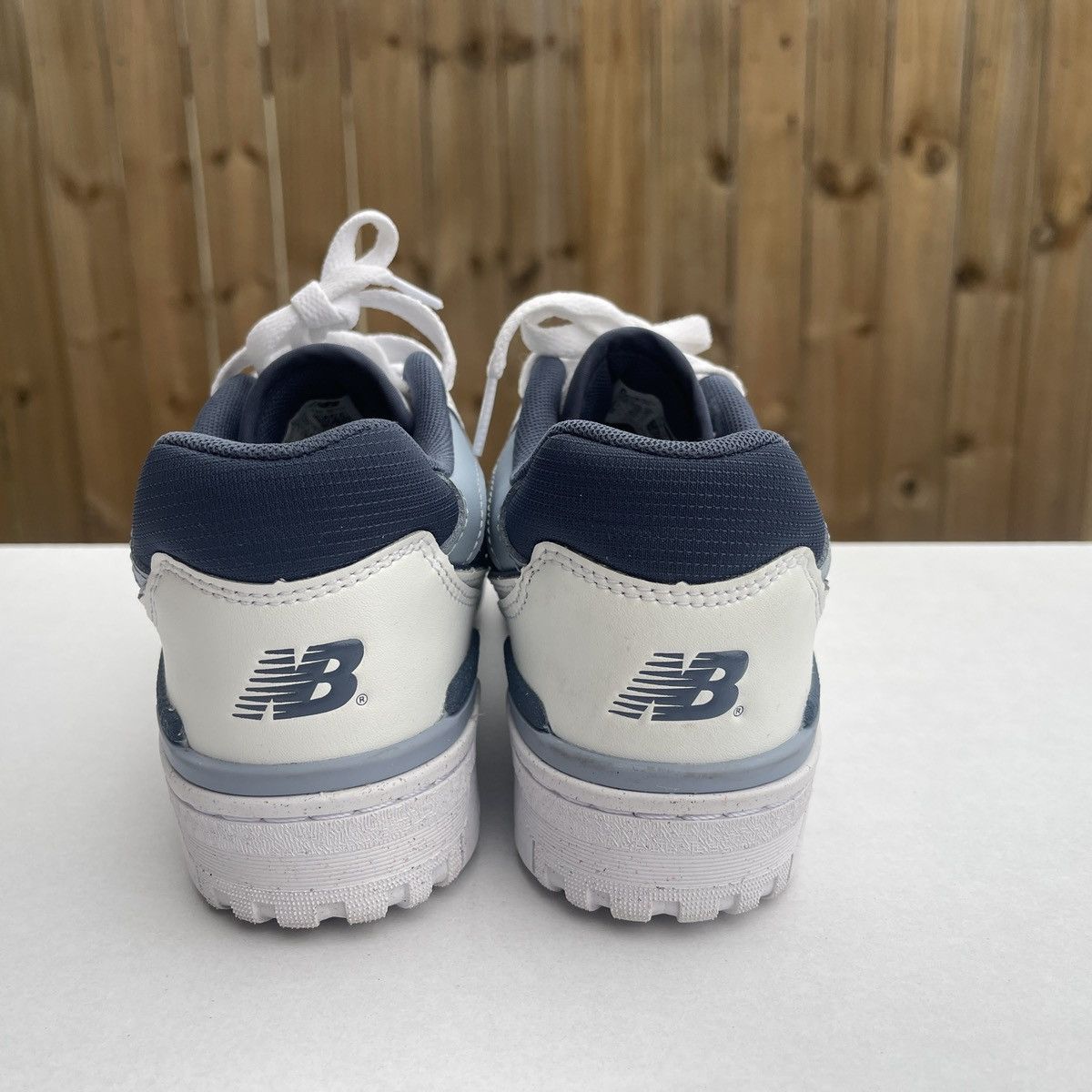 New Balance New Balance 550 White Vintage Indigo Women size 8 Size US 8 / IT 38 - 4 Thumbnail