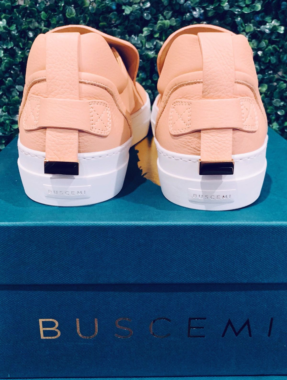 Buscemi BUSCEMI 40MM Skate Skin Leather Slip On Sneakers EU48 (New) Size US 15 / EU 48 - 17 Thumbnail