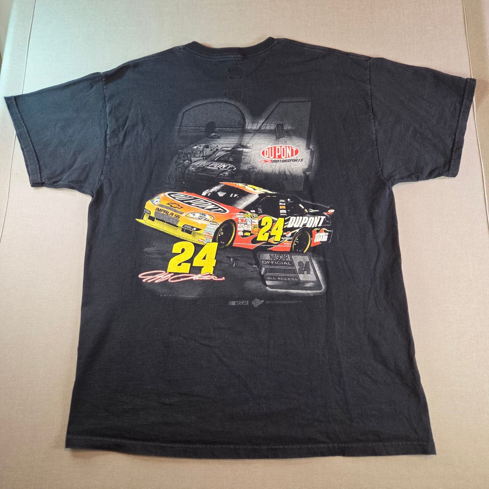 Vintage Jeff Gordon #24 NASCAR DuPont Tee XL Size US XL / EU 56 / 4 - 3 Thumbnail