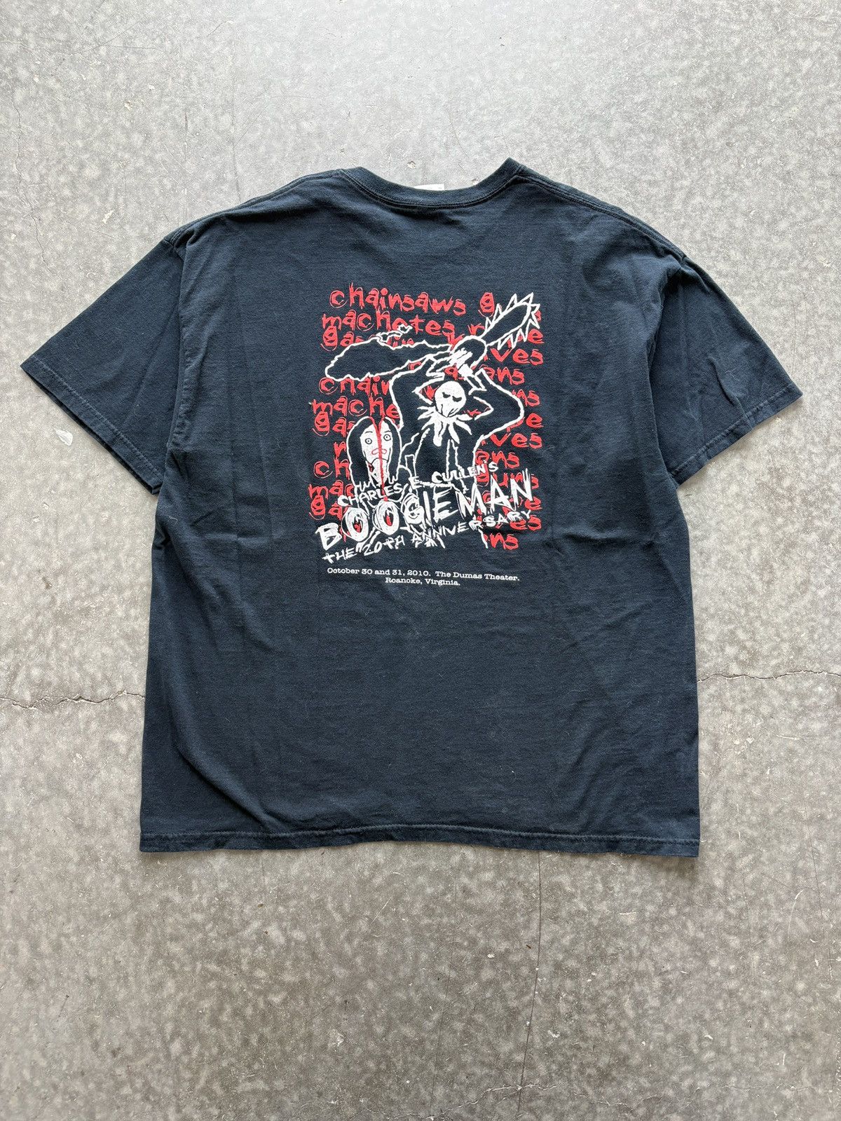 Vintage Vintage Y2K Spook Show Spectacular Horror Tee Size US XL / EU 56 / 4 - 4 Thumbnail