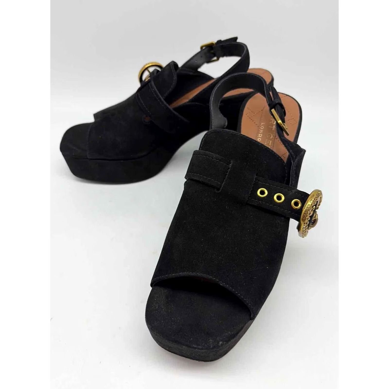 Kurt Geiger Kurt Geiger Black Size 40.5 Block Heels Size US 11 / IT 41 - 2 Thumbnail