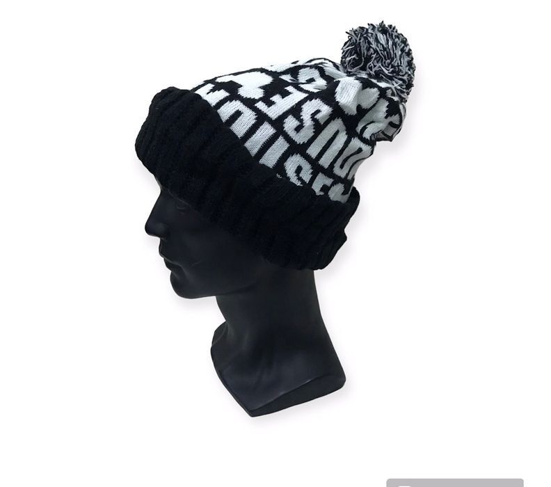 image of Disney Mickey Mouse Overprint Beanie Hat, Men's