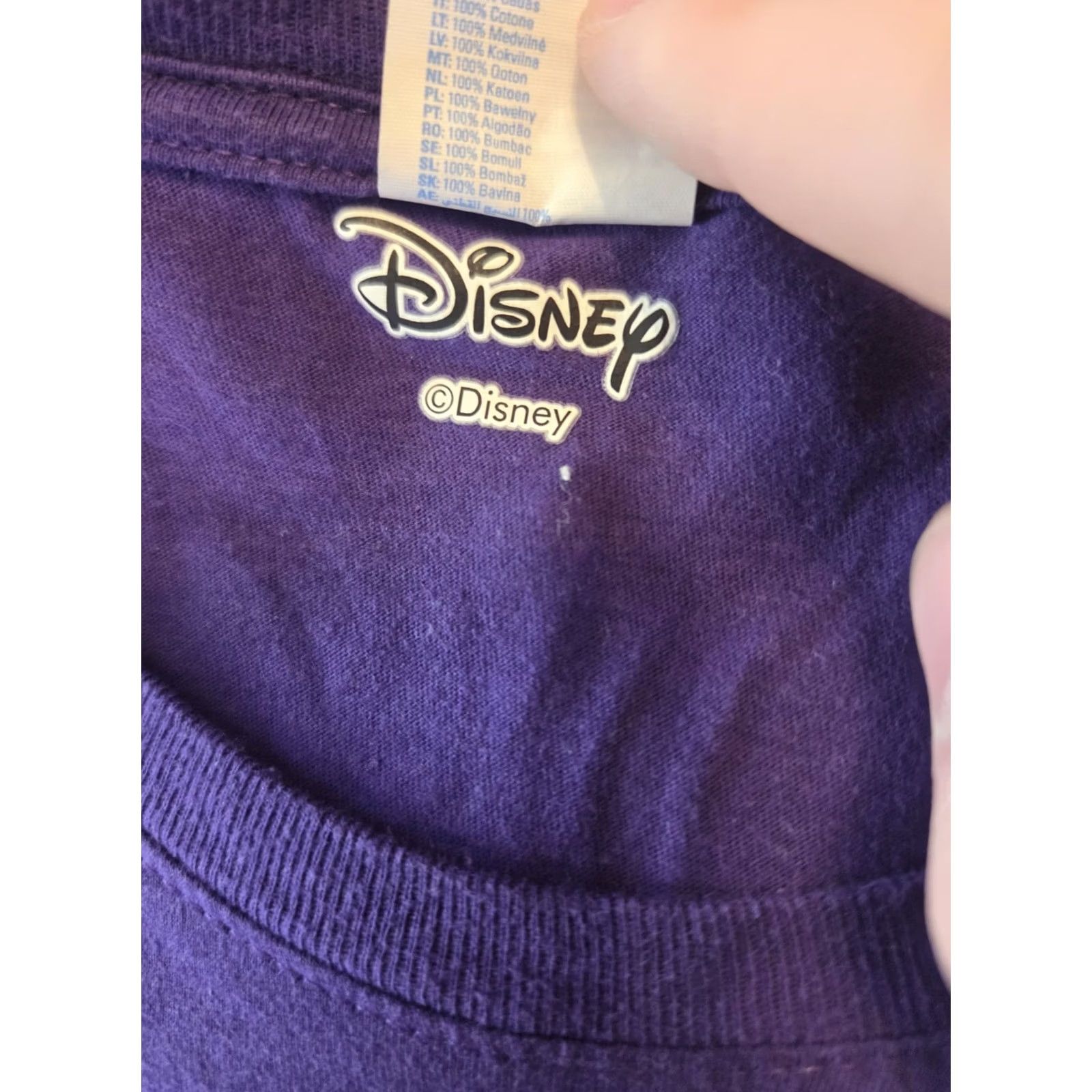 Disney Disney Descendants Purple T Shirt Size XL Womens Size XL / US 12-14 / IT 48-50 - 3 Thumbnail