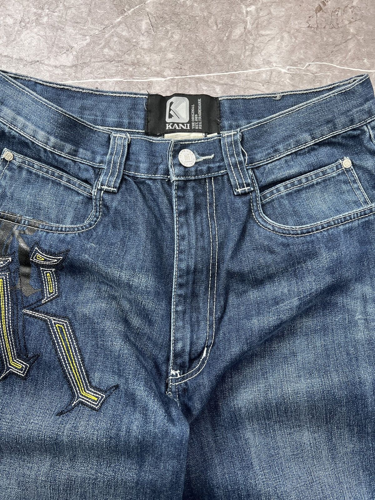Karl Kani × Wu-Tang Clan Rap skater distressed baggy Karl Kani Jeans pants Size US 30 / EU 46 - 4 Thumbnail