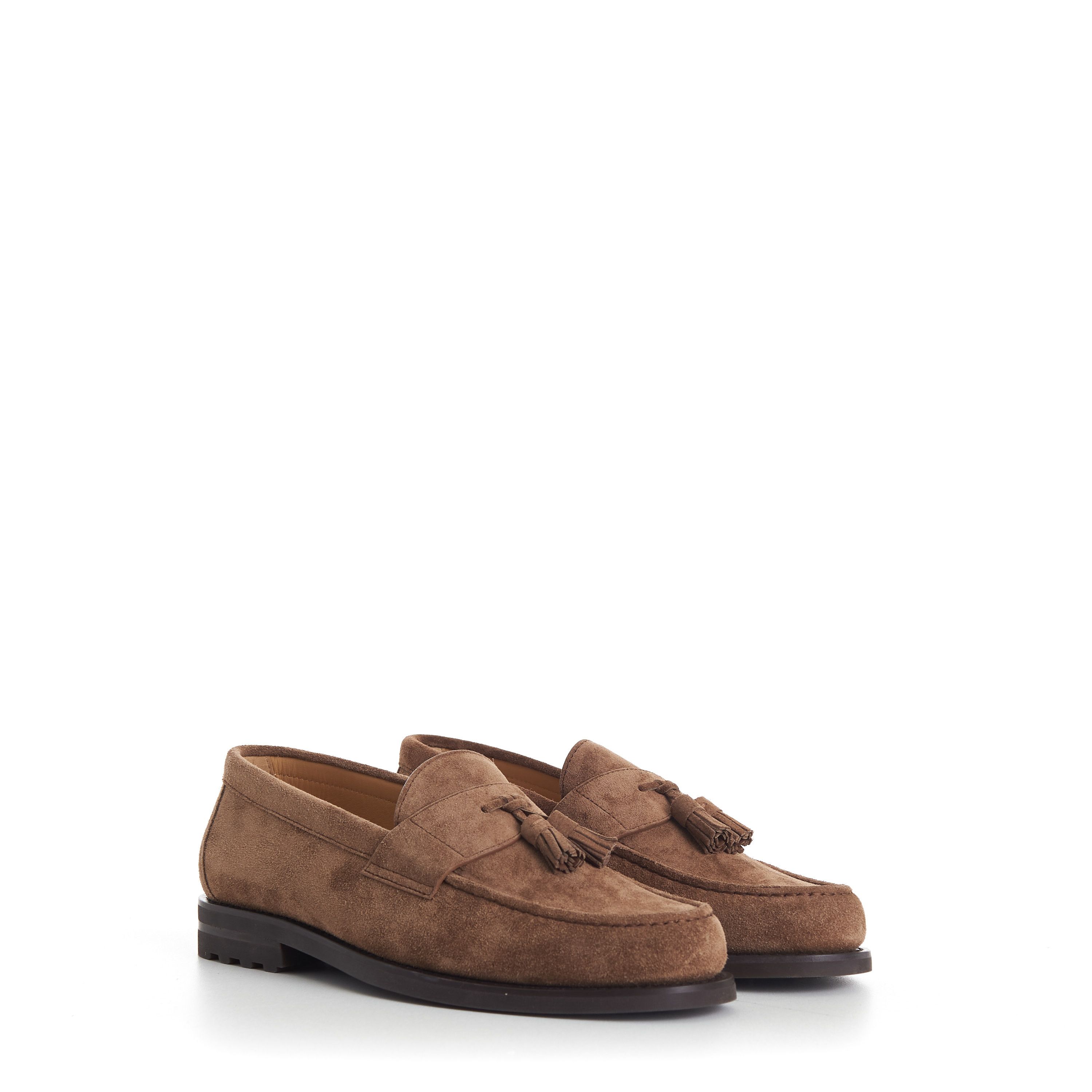 Brunello Cucinelli Suede Loafers With Tassel Size US 9.5 / EU 42-43 - 1 Thumbnail