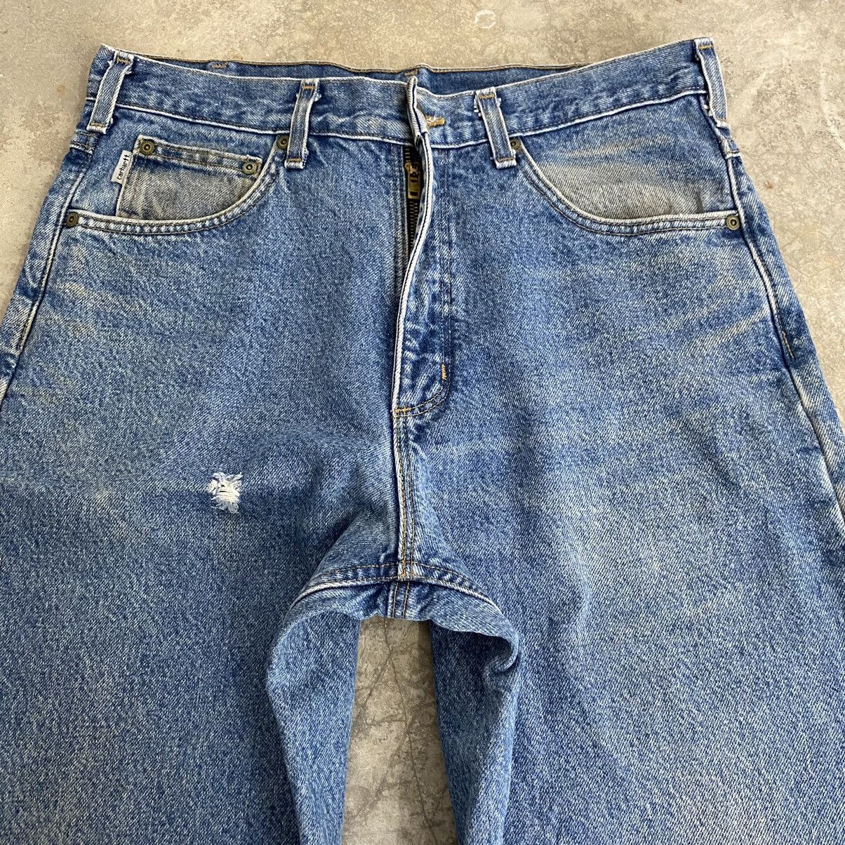 Carhartt Vintage Carhartt Blanket Lined Relaxed Fit Denim Jeans Size US 32 / EU 48 - 11 Thumbnail