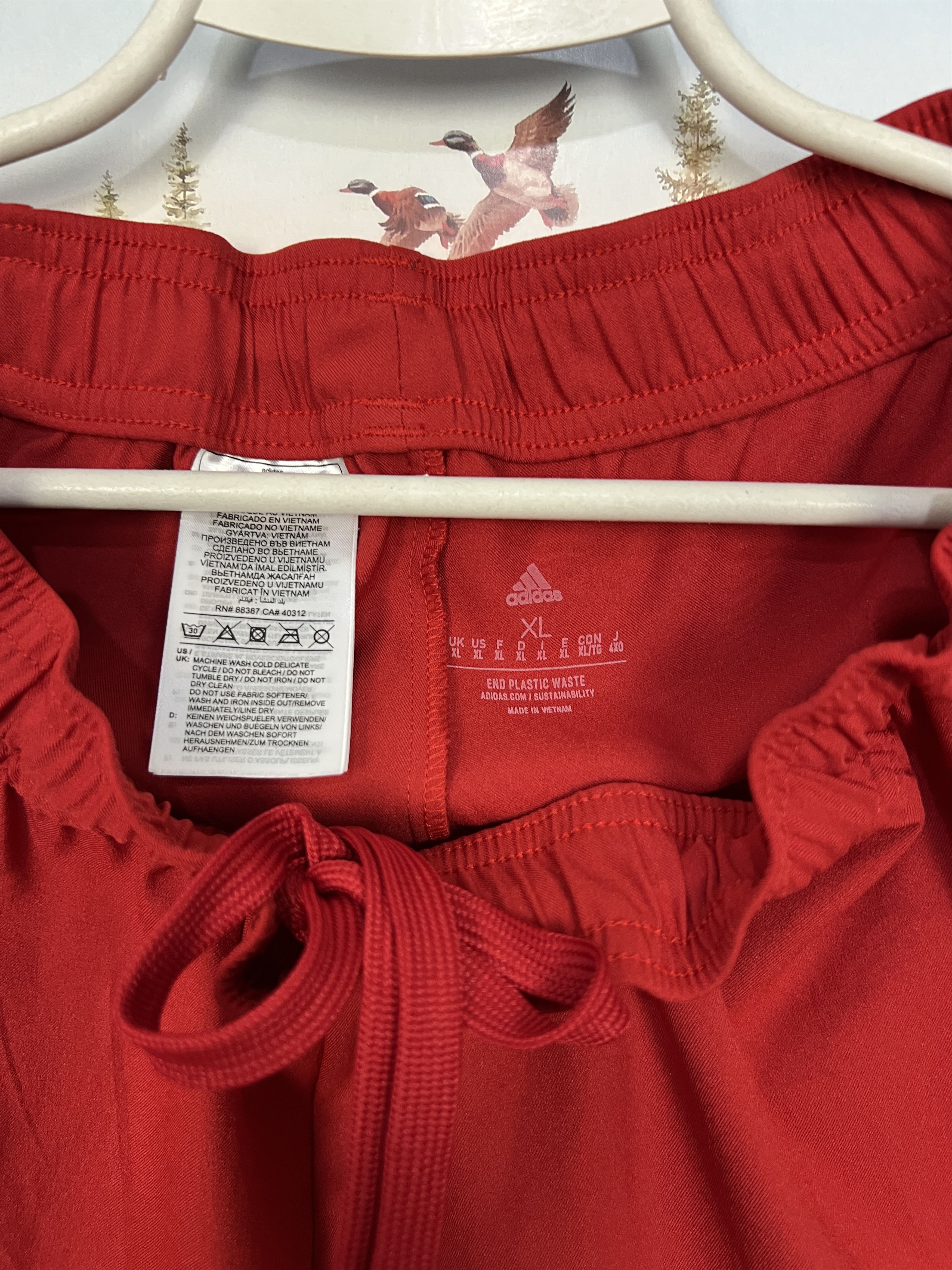 Adidas Adidas SpVgg Unterhaching Football Shorts Soccer Red XL Size US 36 / EU 52 - 7 Thumbnail