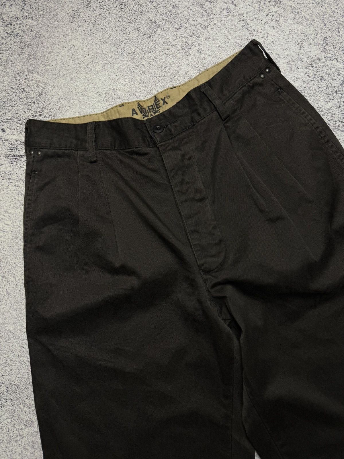 Avirex Vintage Avirex Pants Rare Aviation Chino USA Military Style Size US 30 / EU 46 - 12 Thumbnail