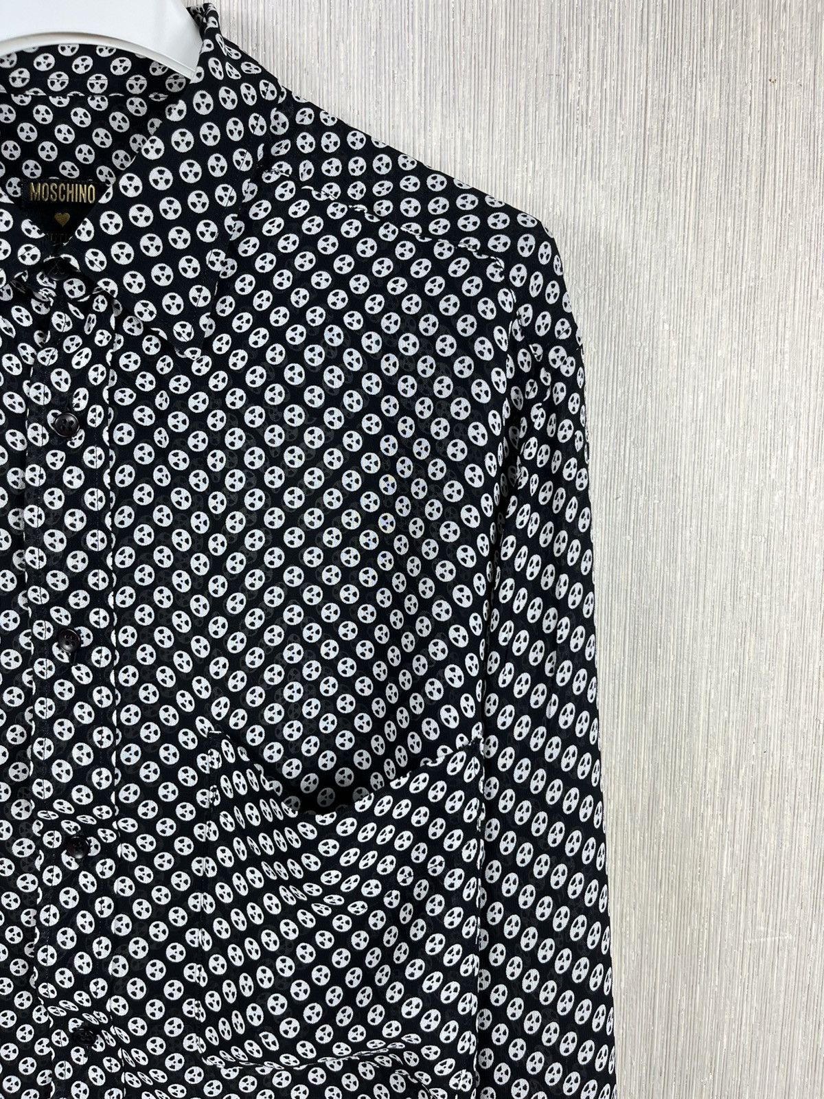 Moschino Vintage Moschino toxic radioactive pocket shirt polka dot Size US S / EU 44-46 / 1 - 4 Thumbnail