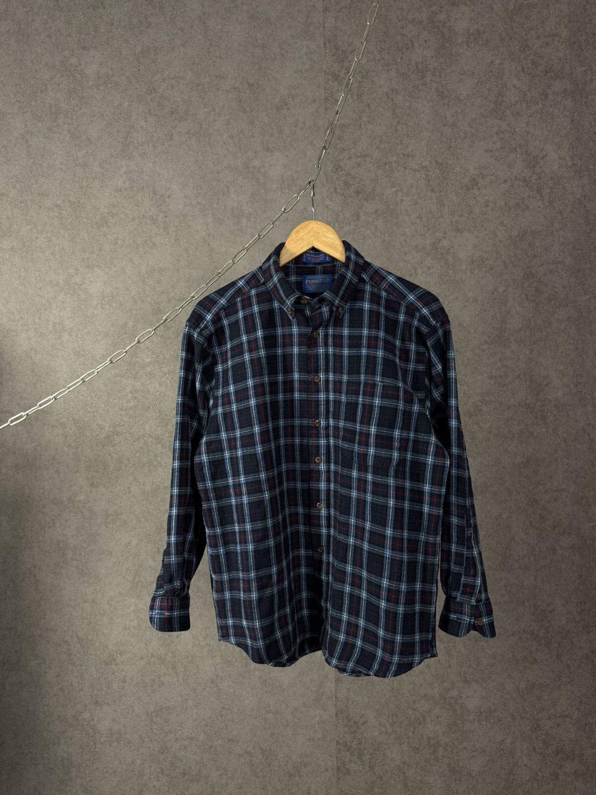 Flannel × Pendleton Pendleton flannel made in USA wool shirt Size US L / EU 52-54 / 3 - 1 Thumbnail