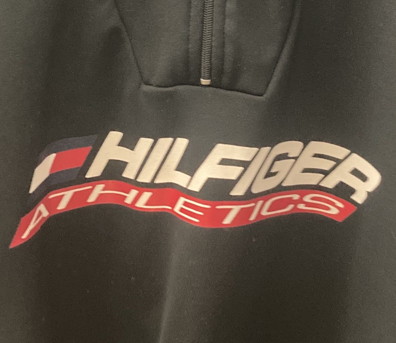 Tommy Hilfiger × Vintage Hilfiger Athletics Half Zip Pullover Size US XL / EU 56 / 4 - 3 Thumbnail