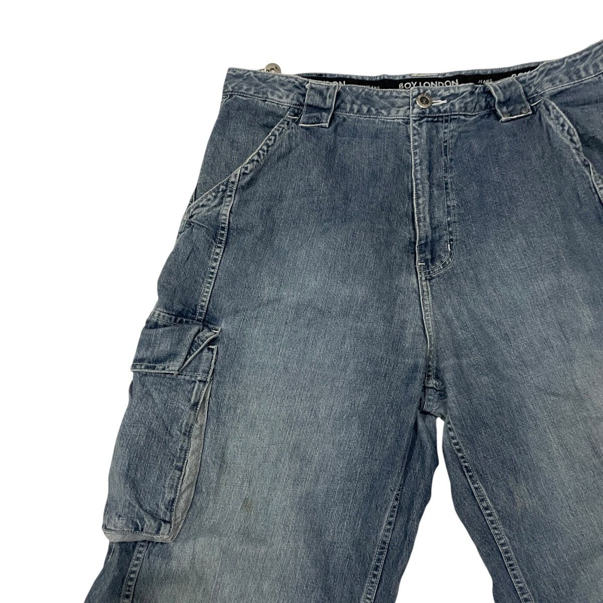 Boy London Vintage Boy London Tactical Distressed Denim Size US 37 - 3 Thumbnail