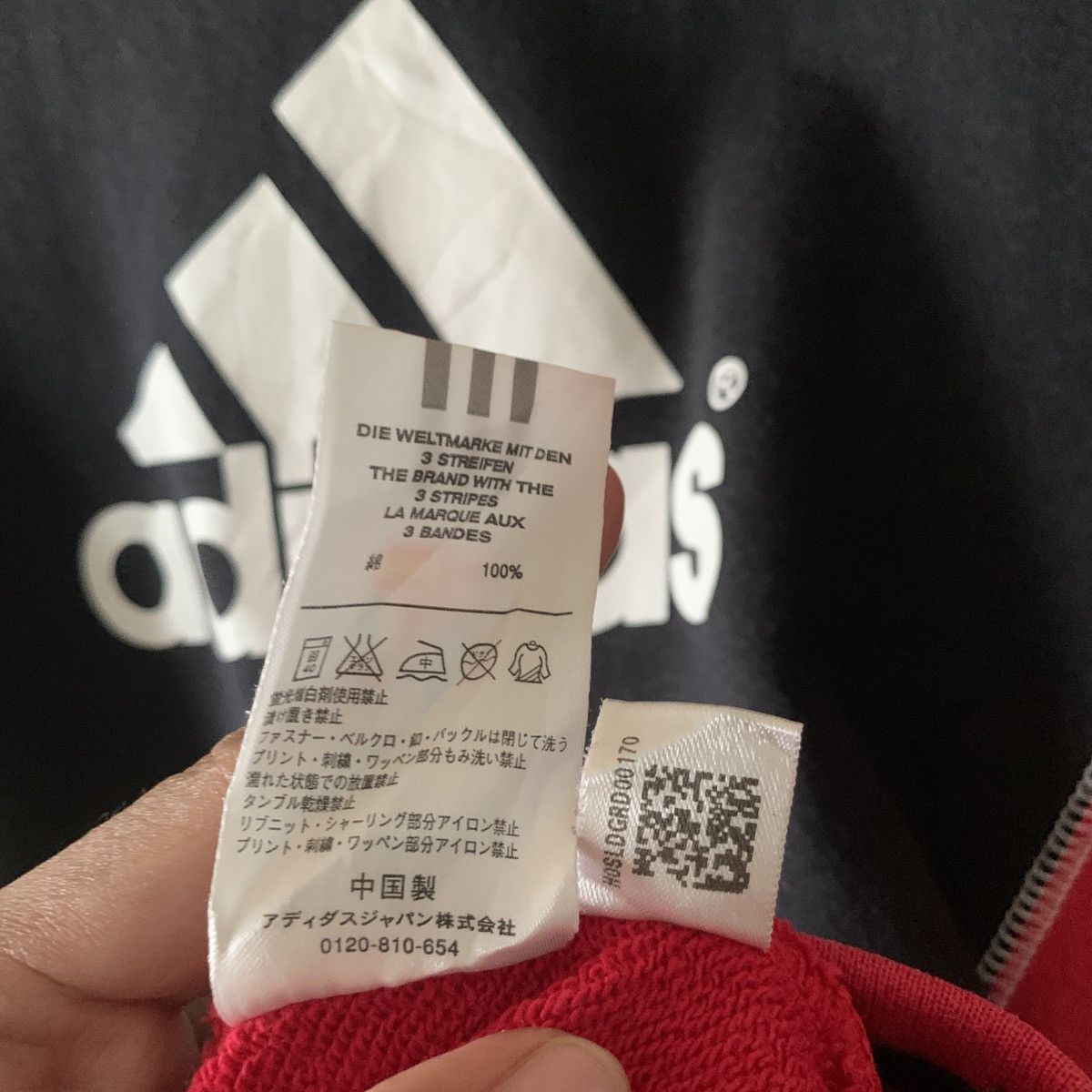 Adidas Y2K Adidas Big Logo 3 Stripes Sweatshirts Size US M / EU 48-50 / 2 - 5 Thumbnail