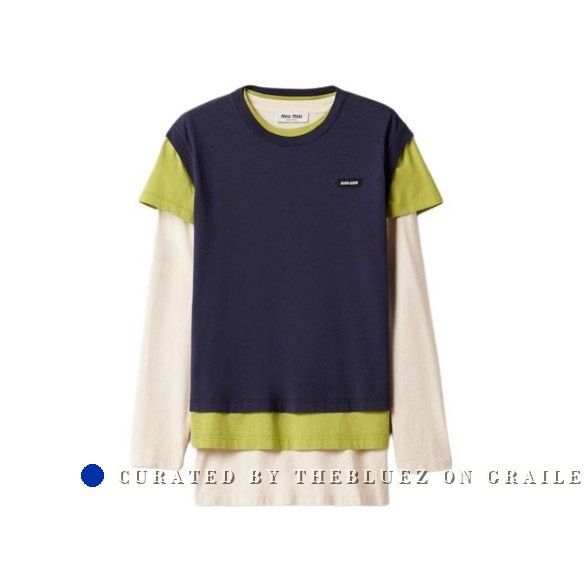 Miu Miu Miumiu Three-in-One Layered Base Layer Size XS / US 0-2 / IT 36-38 - 1 Thumbnail