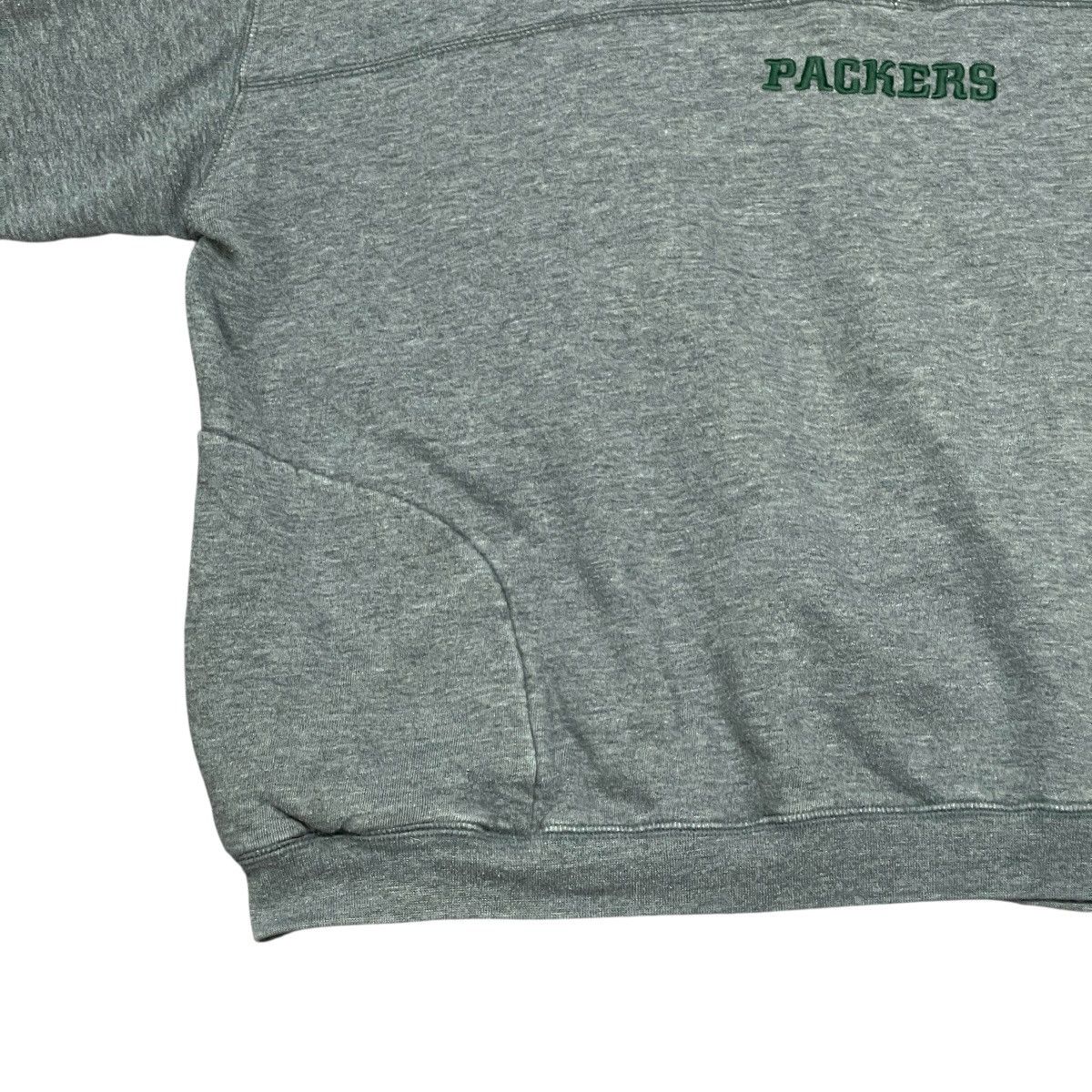 NFL Vintage 90s Green Bay Packers Game Day Half Zip Sweatshirts Size US XL / EU 56 / 4 - 4 Thumbnail