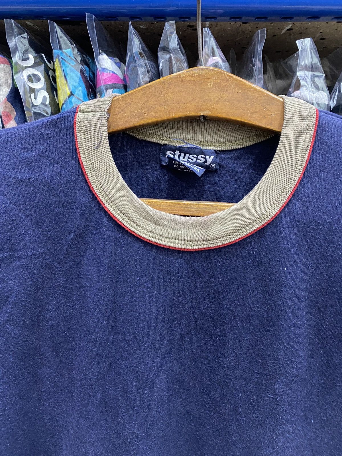 Stussy VINTAGE RINGER STUSSY Size US S / EU 44-46 / 1 - 2 Thumbnail