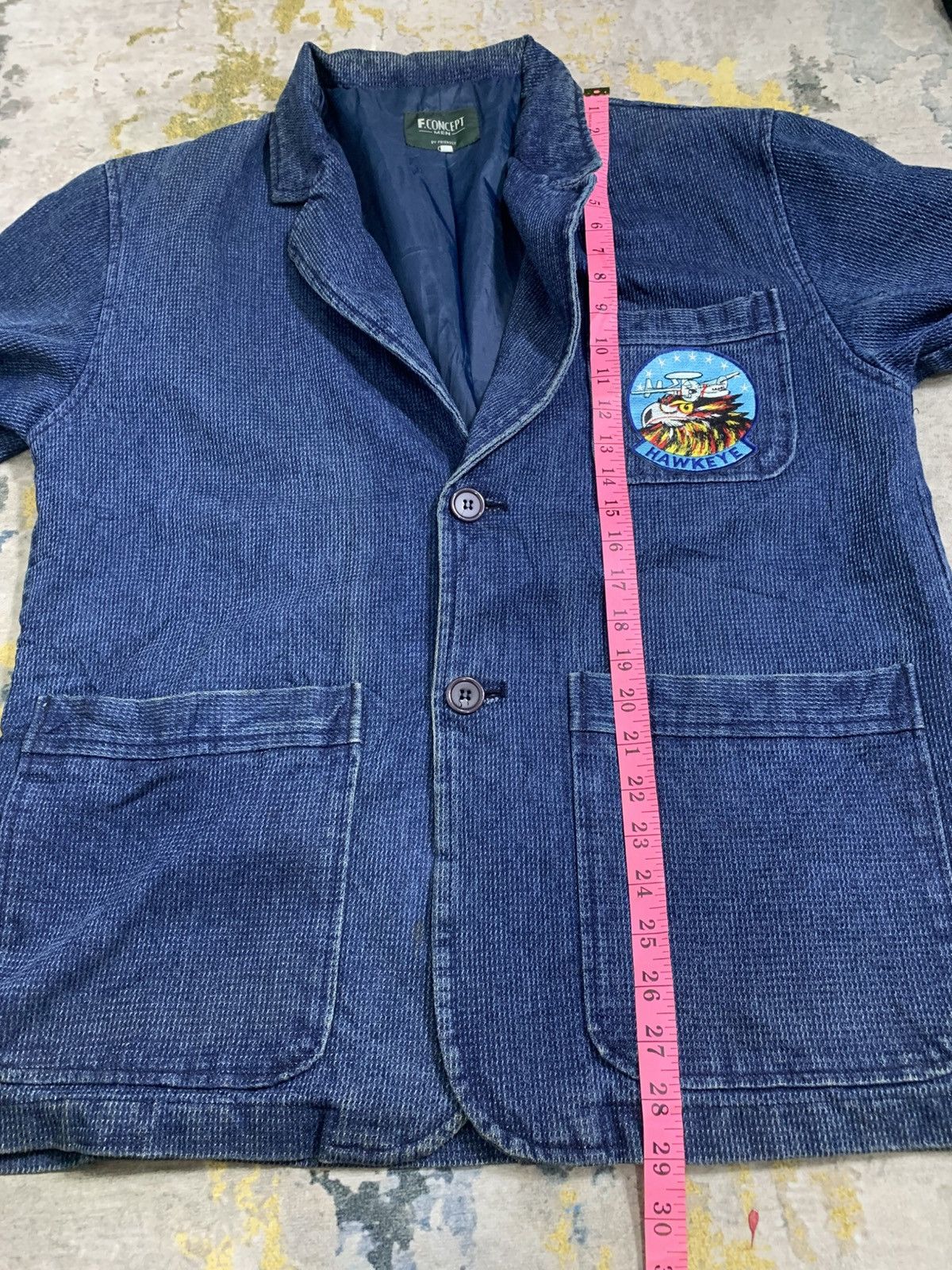 CNCPTS × Japanese Brand × Vintage Vintage F.Concept Men Chore Jacket Size US M / EU 48-50 / 2 - 9 Thumbnail