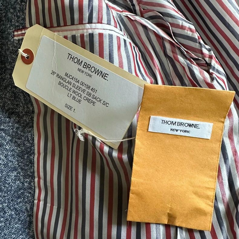 Thom Browne Thom Browne Wool suit jacket coat Size US S / EU 44-46 / 1 - 5 Thumbnail