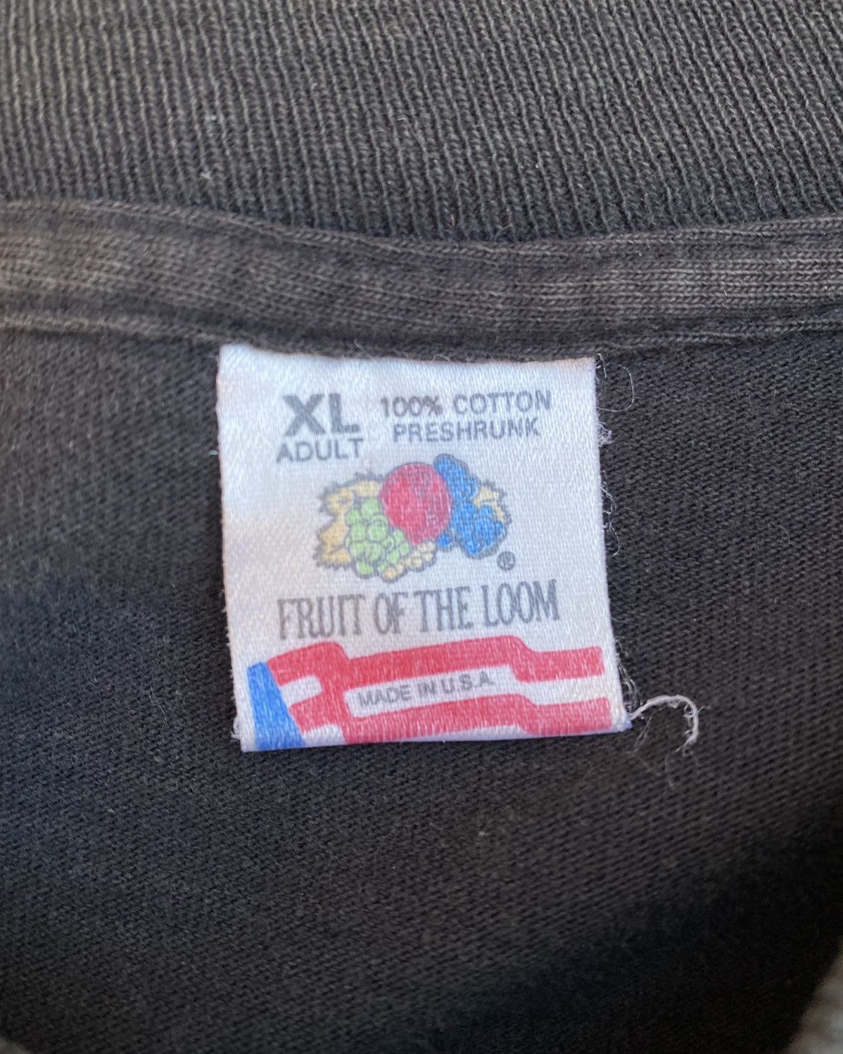 Fruit Of The Loom 1993 Cannabis Graphic Tee Size US XL / EU 56 / 4 - 3 Thumbnail