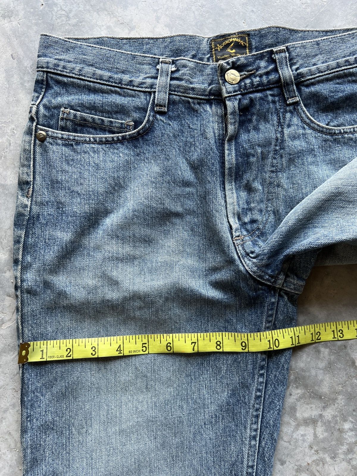 Seditionaries × Vintage × Vivienne Westwood 90s vintage Vivienne Westwood jeans, Anglomania,Embroidery Size US 31 - 19 Thumbnail