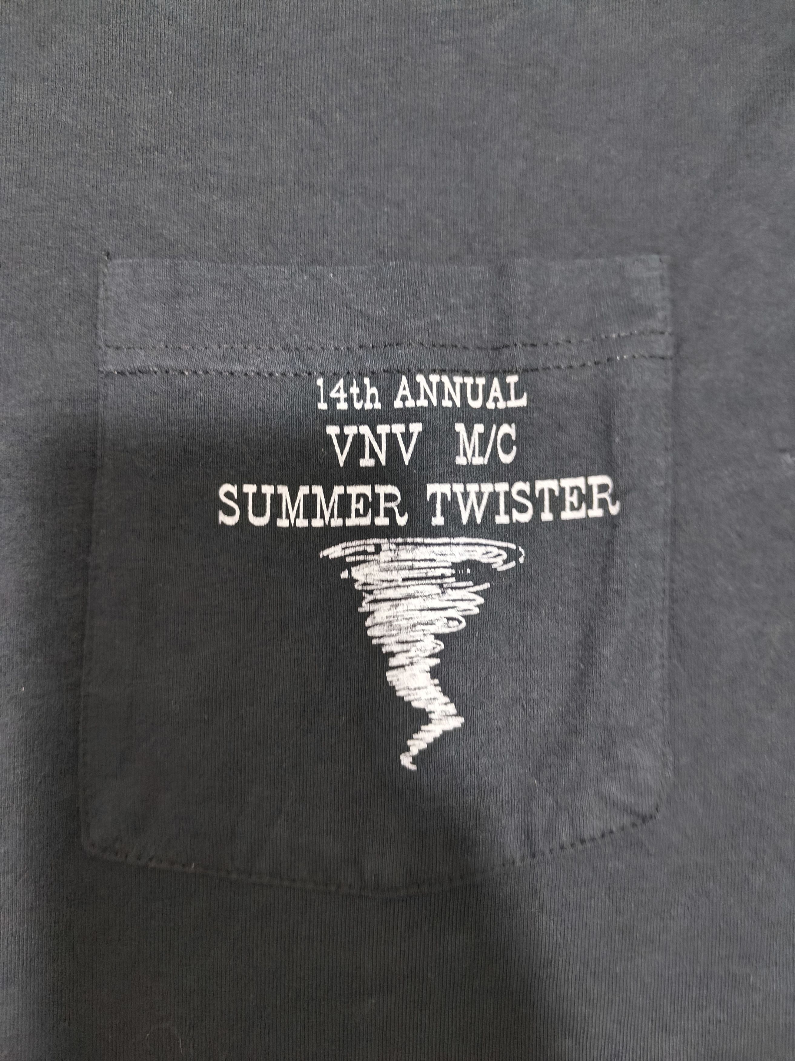 Other Vintage 14th Annual Summer Twister M/C Graphic Tee Size US L / EU 52-54 / 3 - 5 Thumbnail