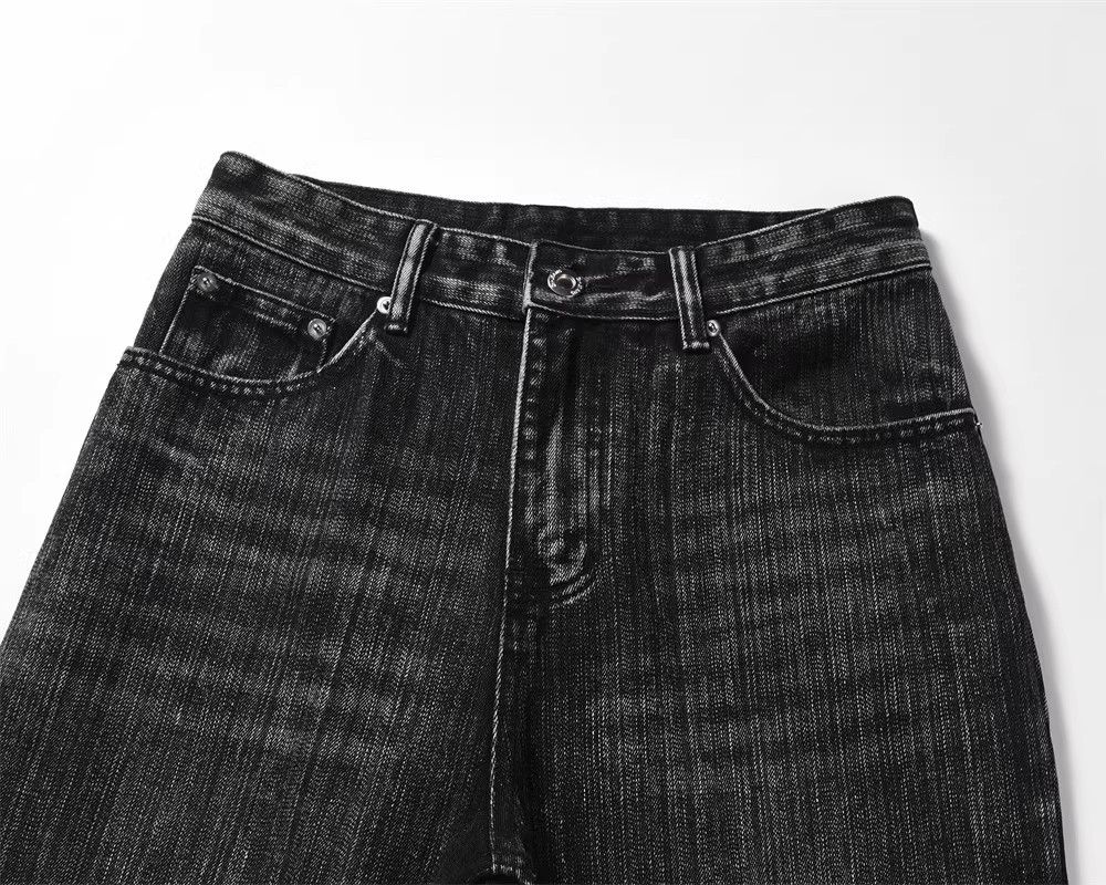 Japanese Brand × Vintage Men's hippie flared trendy distressed washed jeans Size US 32 / EU 48 - 3 Thumbnail