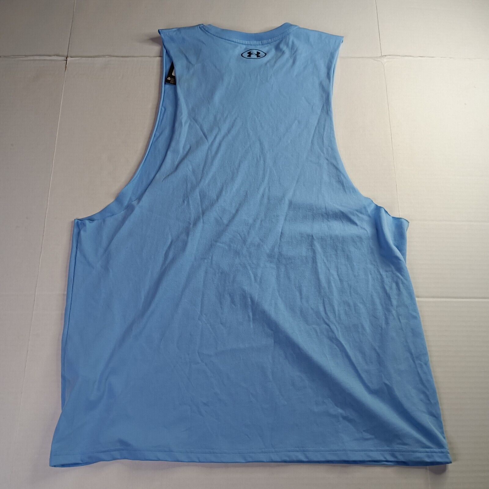 Under Armour Under Armour Tank Top Men's 2XL XXL Sky Blue Cut Off Loose Size US XXL / EU 58 / 5 - 7 Thumbnail