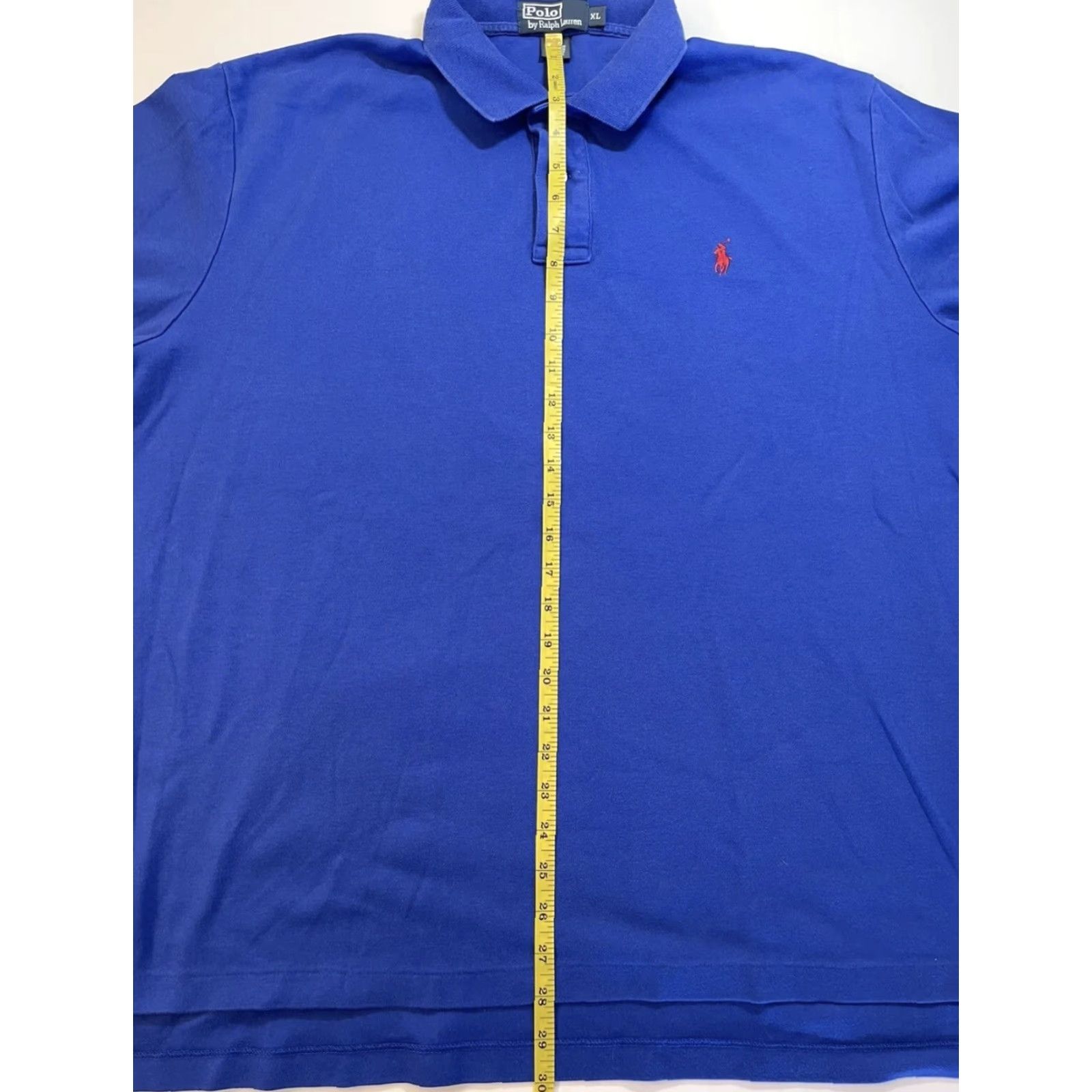 Polo Ralph Lauren VINTAGE Polo Ralph Lauren Shirt XL Mens Polo Golf Blue 100% Cotton Short Sleeve Regular Size US XL / EU 56 / 4 - 6 Thumbnail