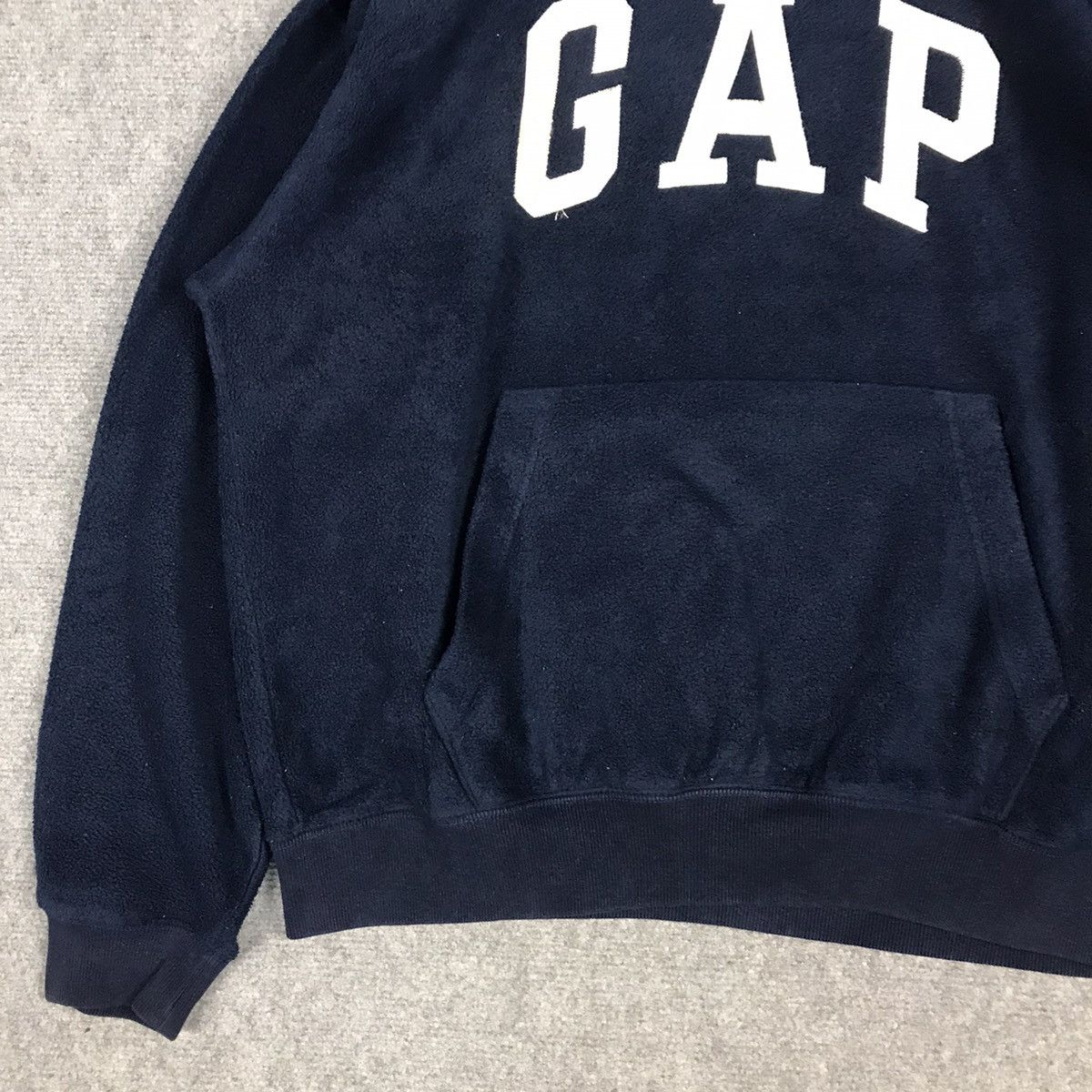 Gap × Vintage GAP FLEECE HOODIES BIG LOGO SWEATSHIRT Size US S / EU 44-46 / 1 - 3 Thumbnail