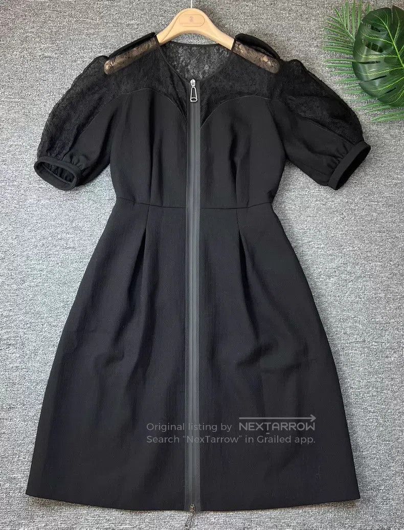 Fendi Fendi Wool lace dress Size XS / US 0-2 / IT 36-38 - 2 Thumbnail