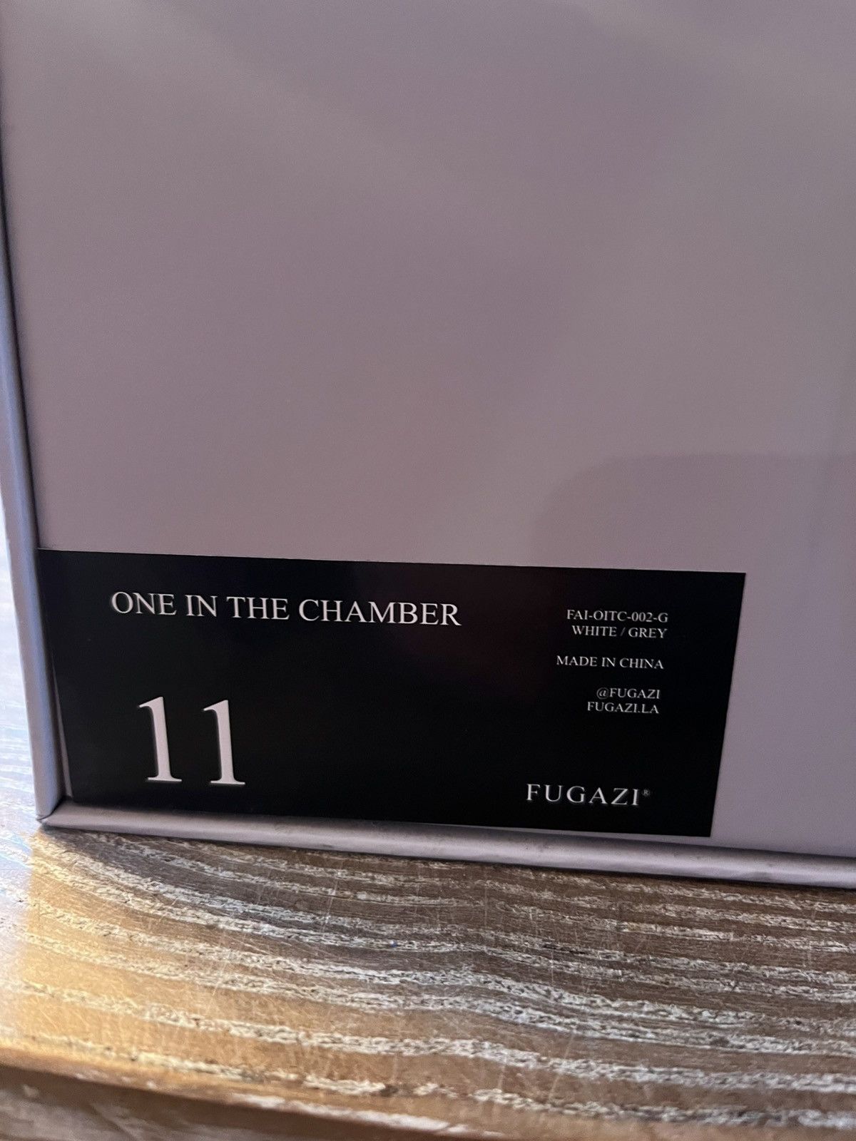 Fugazi Fugazi One in the Chamber Size US 11 / EU 44 - 11 Thumbnail