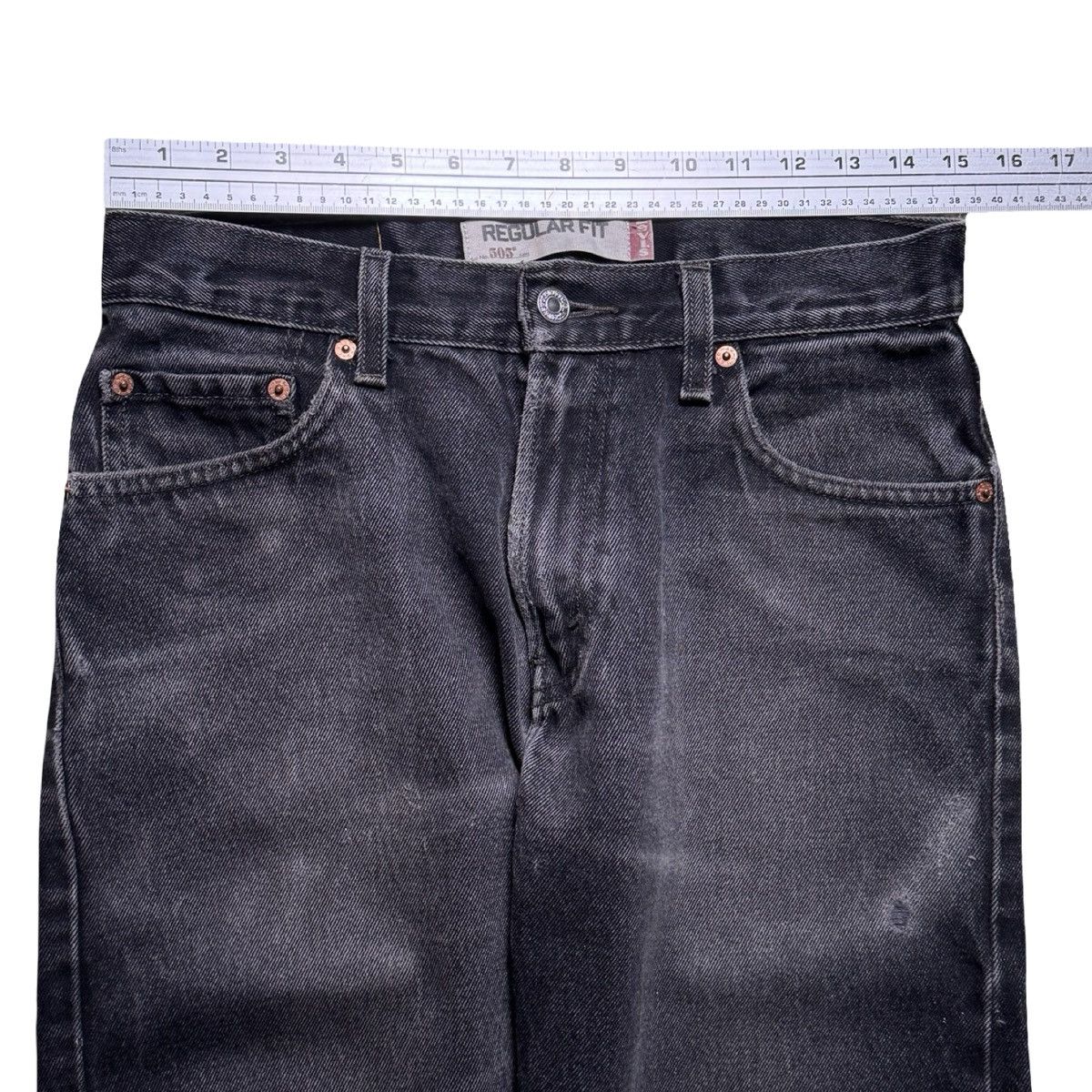 Levi's Vintage Levi's Black Jeans Black Hole Negative Space 30 X 32 Size US 30 / EU 46 - 4 Thumbnail