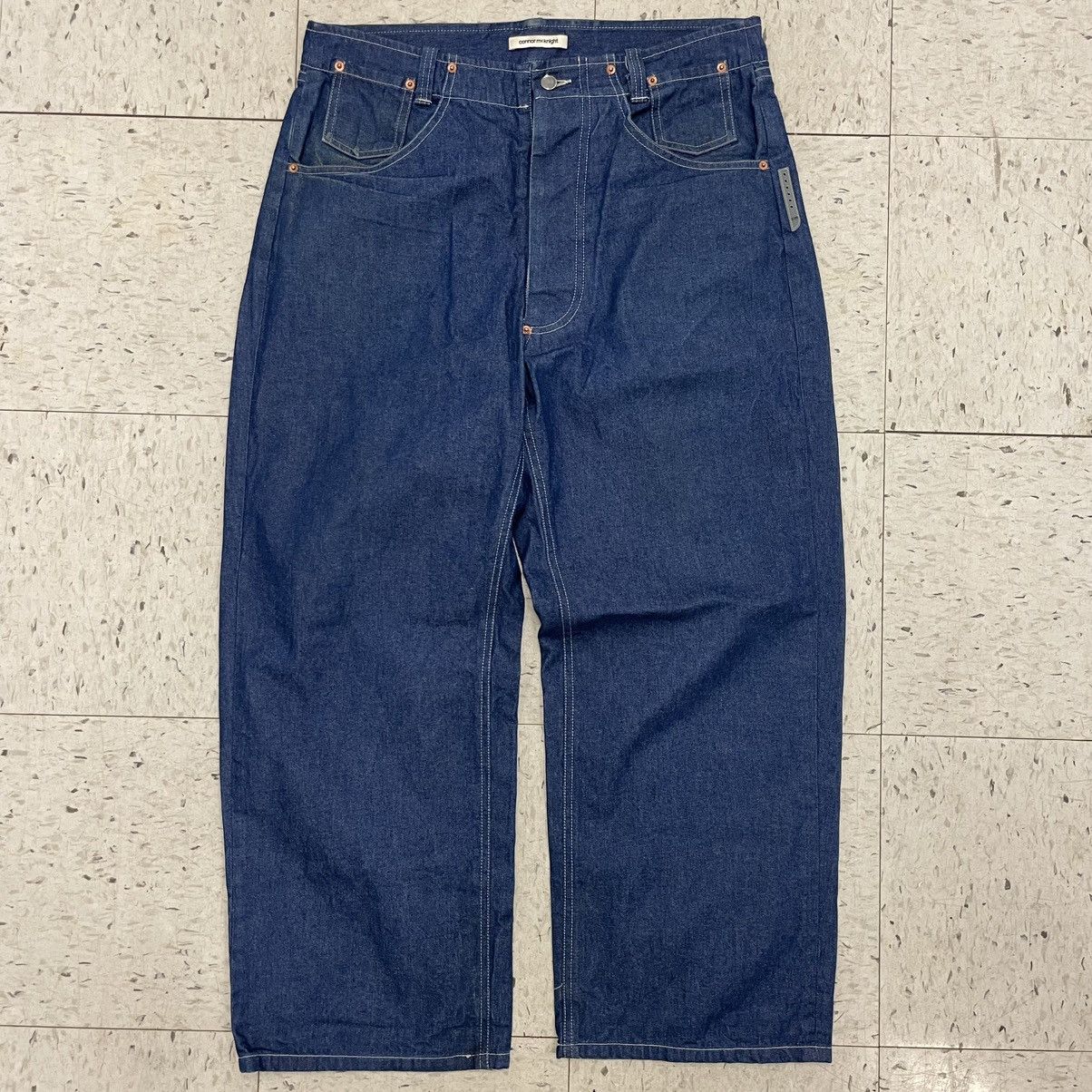 Connor McKnight Relaxed Fit Jeans Wide Leg Denim Size US 36 / EU 52 - 1 Thumbnail