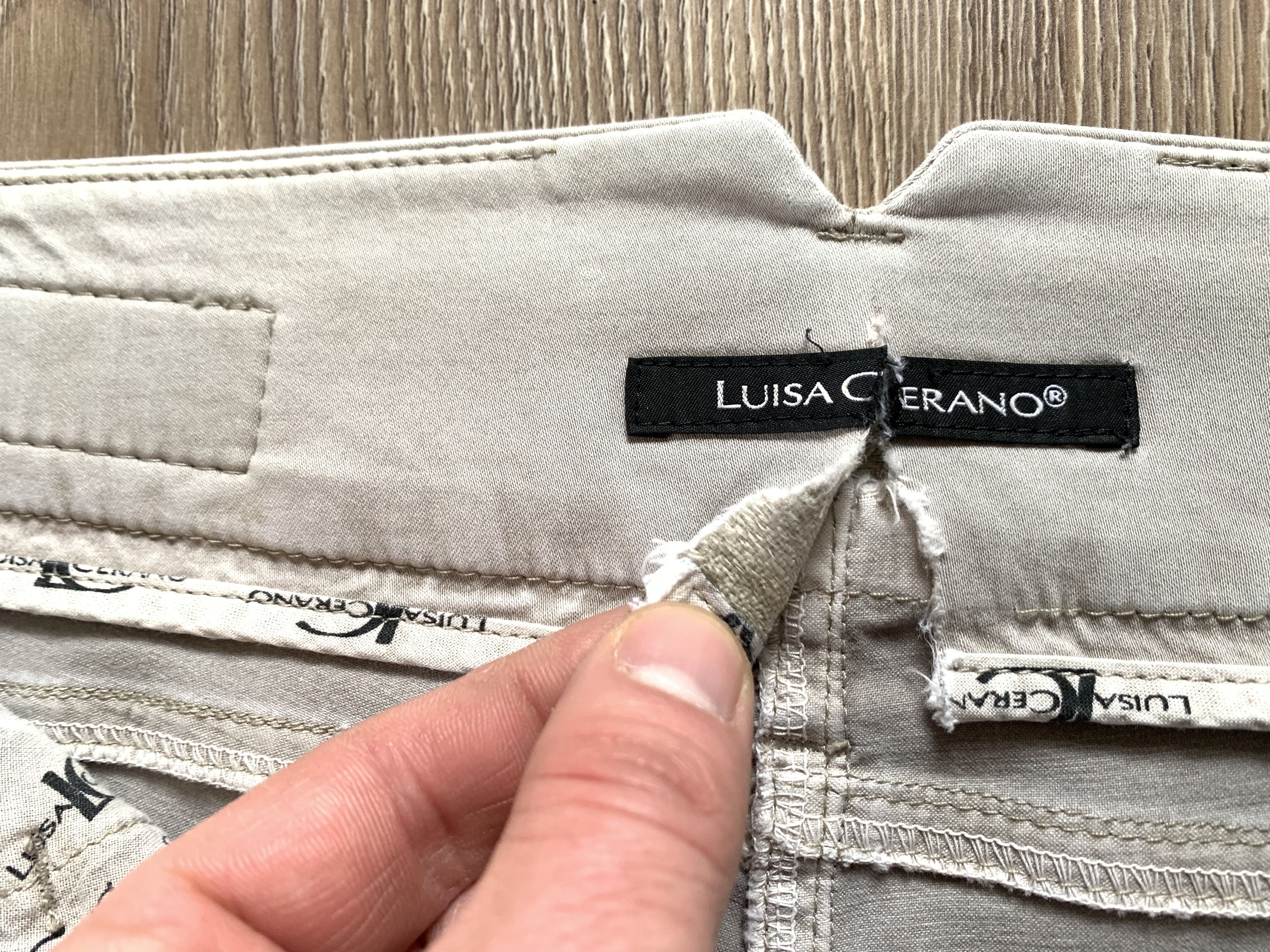 Luisa Cerano Luisa Cerano Loose-leg Trousers Jeans Size 28" / US 6 / IT 42 - 8 Thumbnail