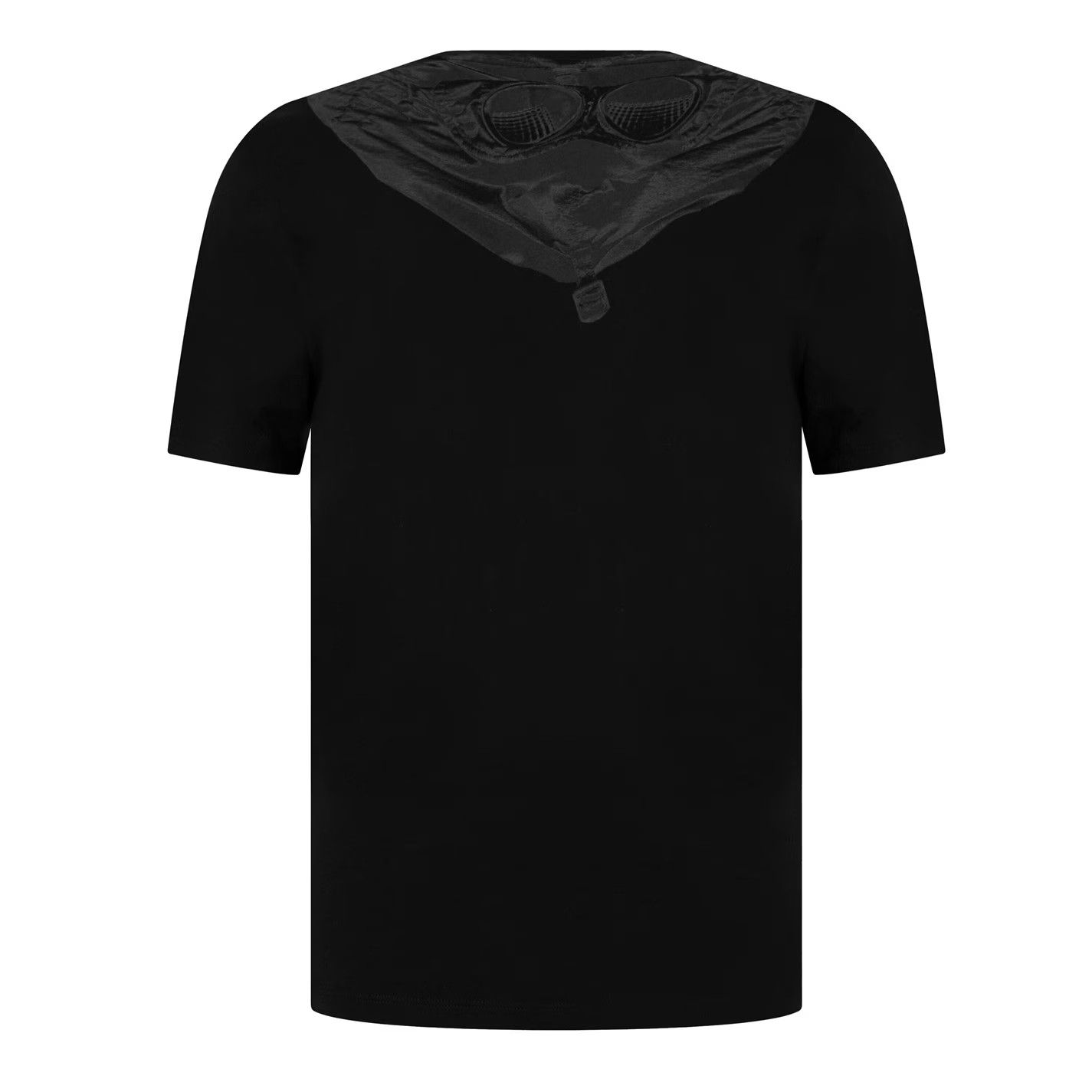 C.P. Company o1g2r1mq0426 Regular Fit Goggle Print T-Shirt in Black Size US M / EU 48-50 / 2 - 2 Thumbnail