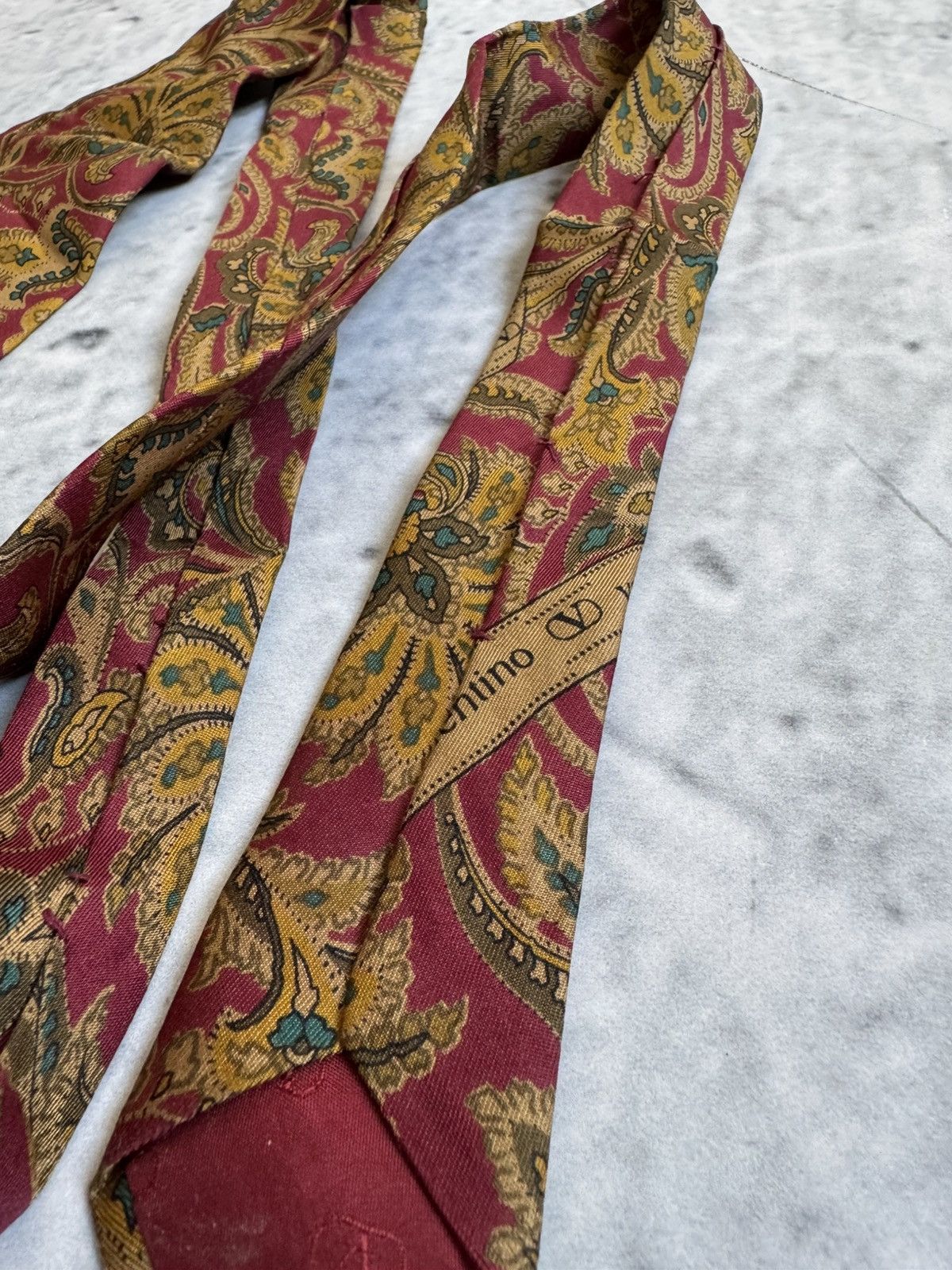 Valentino × Vintage Vintage Valentino cravatte 90s tie Size ONE SIZE - 4 Thumbnail