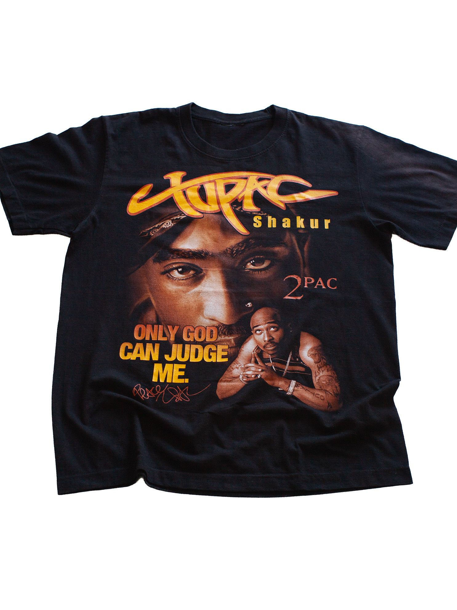 Vintage 00s Tupac Shakur 2Pac Rap Hip-Hop T-Shirt