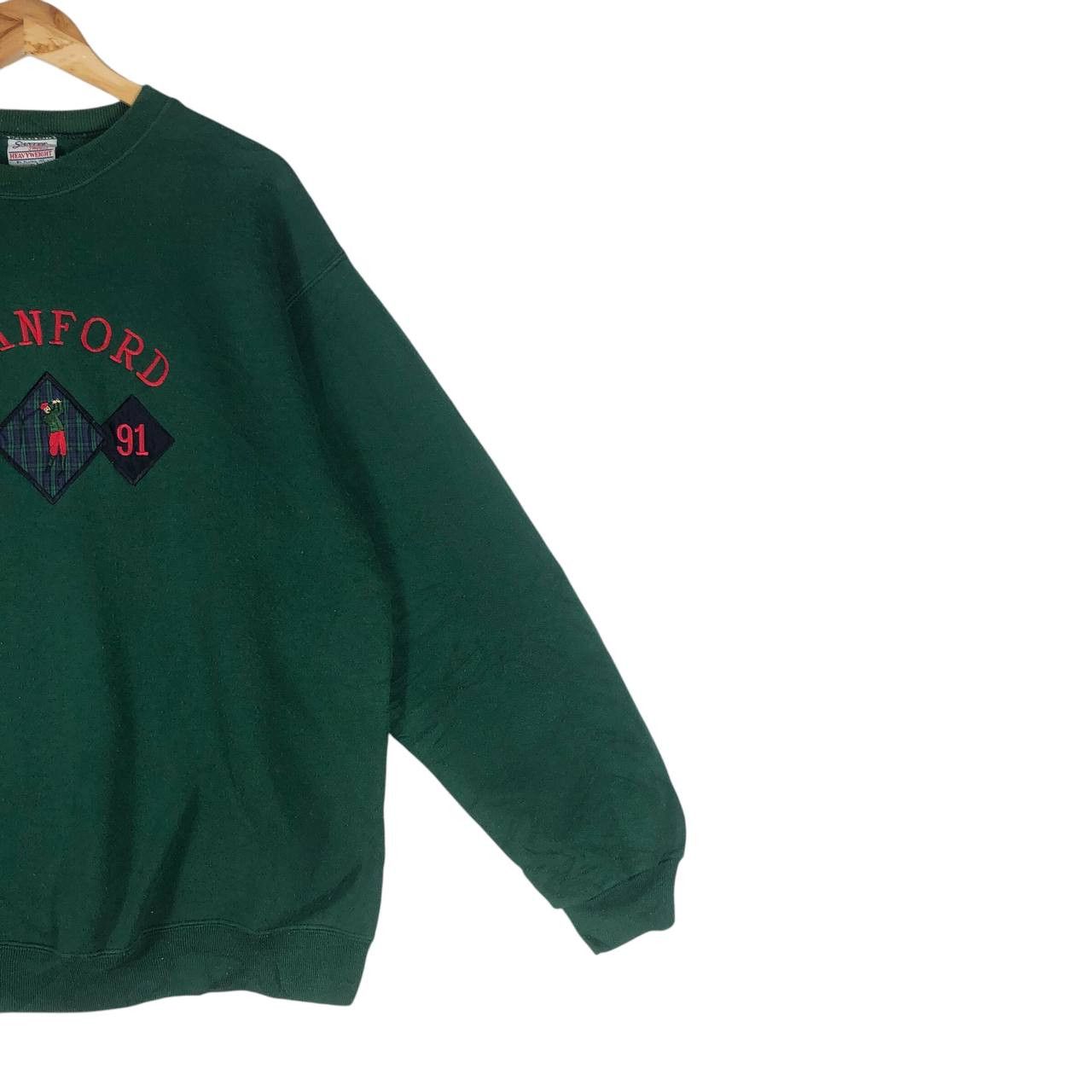Vintage Vintage Santee Sweats Stanford 1891 men sweatshirt Size US L / EU 52-54 / 3 - 4 Thumbnail