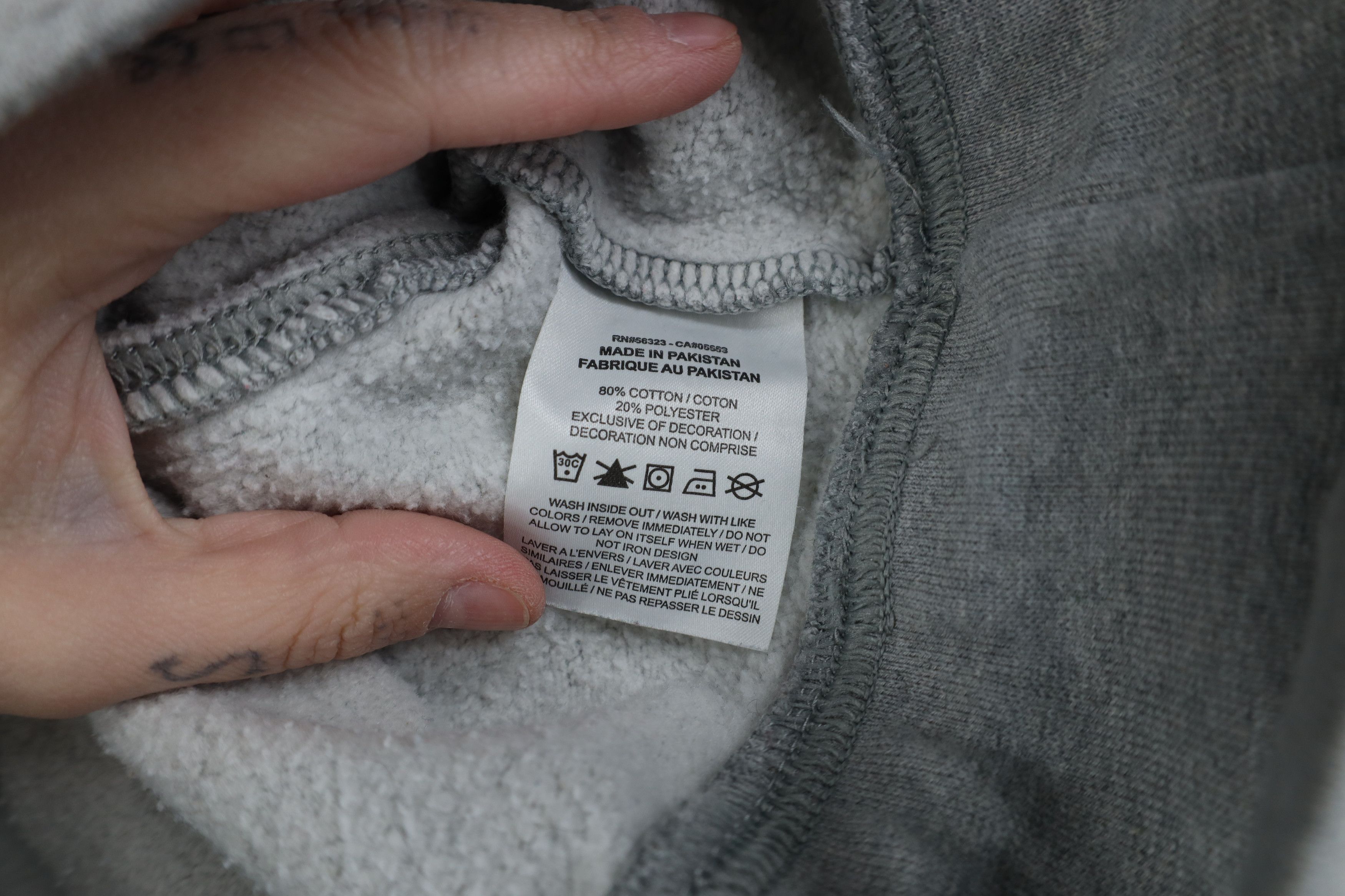 Nike Vintage Y2K Nike Center Swoosh Cropped Oversized Sweatshirt Size M / US 6-8 / IT 42-44 - 10 Thumbnail